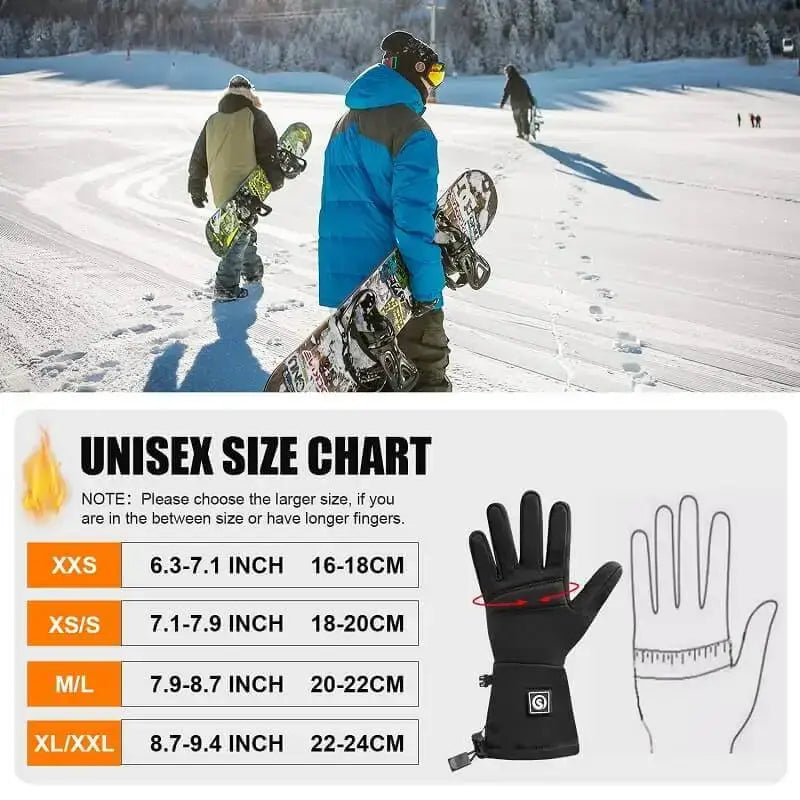 Heated Softshell Gloves (Incl Battery)