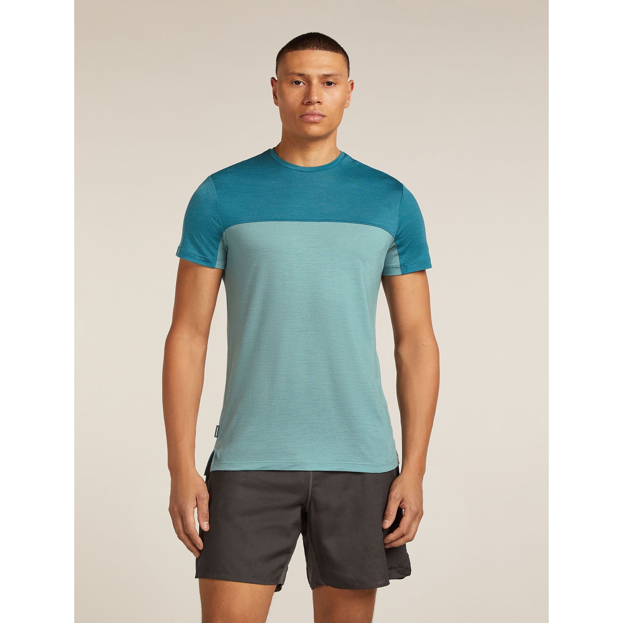 Icebreaker Men's Merino Blend 125 Cool-Lite Sphere SS T-Shirt Colour Block