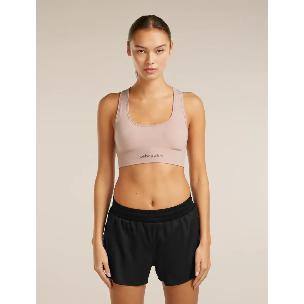 Icebreaker Women's Merino Blend 260 ZoneKnit Seamless Bra Bras Outside Sports