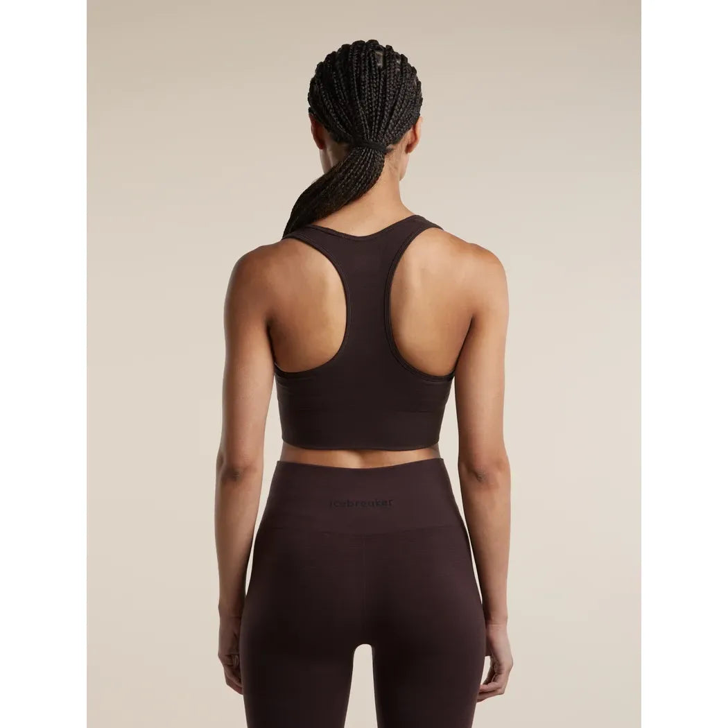 Icebreaker Women's Merino Blend 260 ZoneKnit Seamless Bra Bras Outside Sports