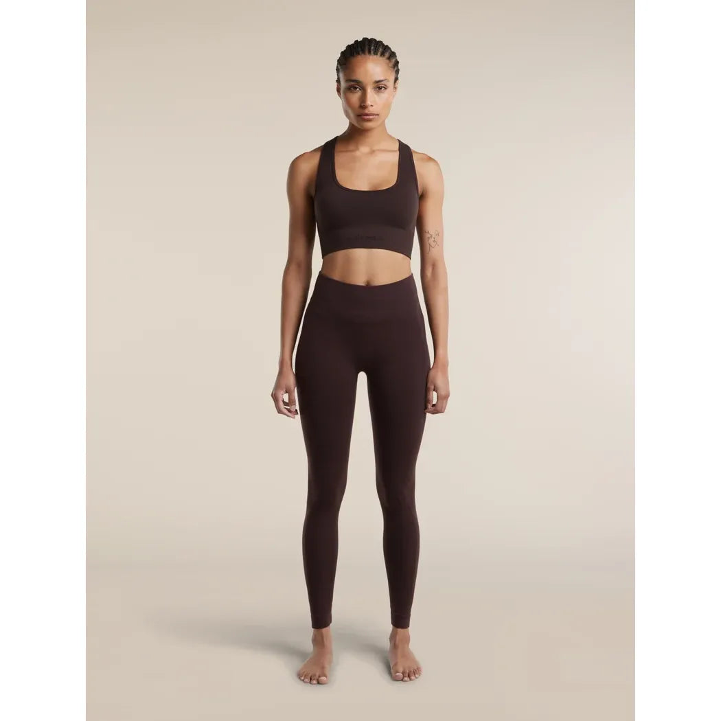 Icebreaker Women's Merino Blend 260 ZoneKnit Seamless Bra Bras Outside Sports