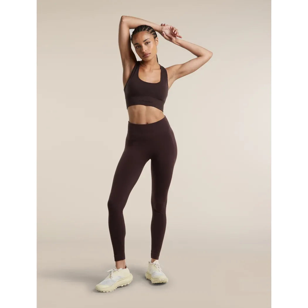 Icebreaker Women's Merino Blend 260 ZoneKnit Seamless Bra Bras Outside Sports