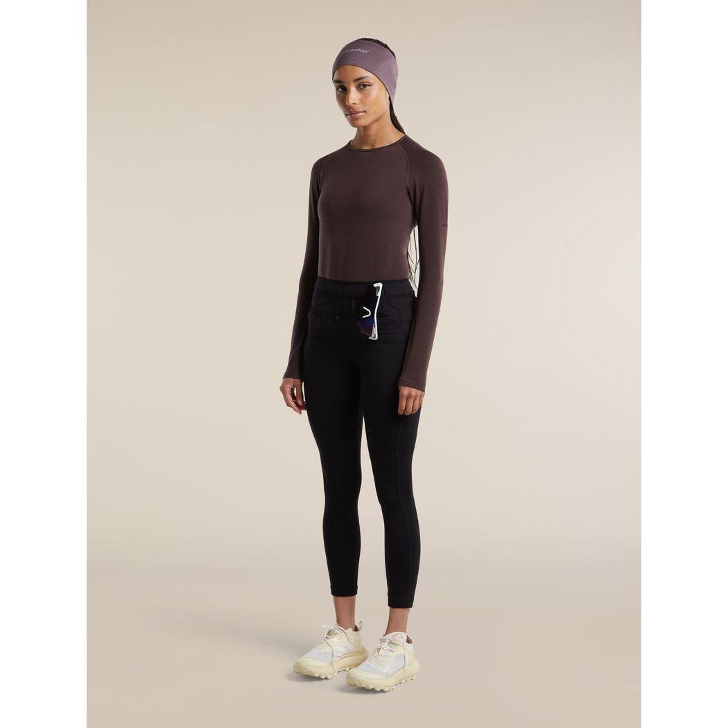 Icebreaker Women's Merino 260 ZoneKnit Seamless Long Sleeve Crewe