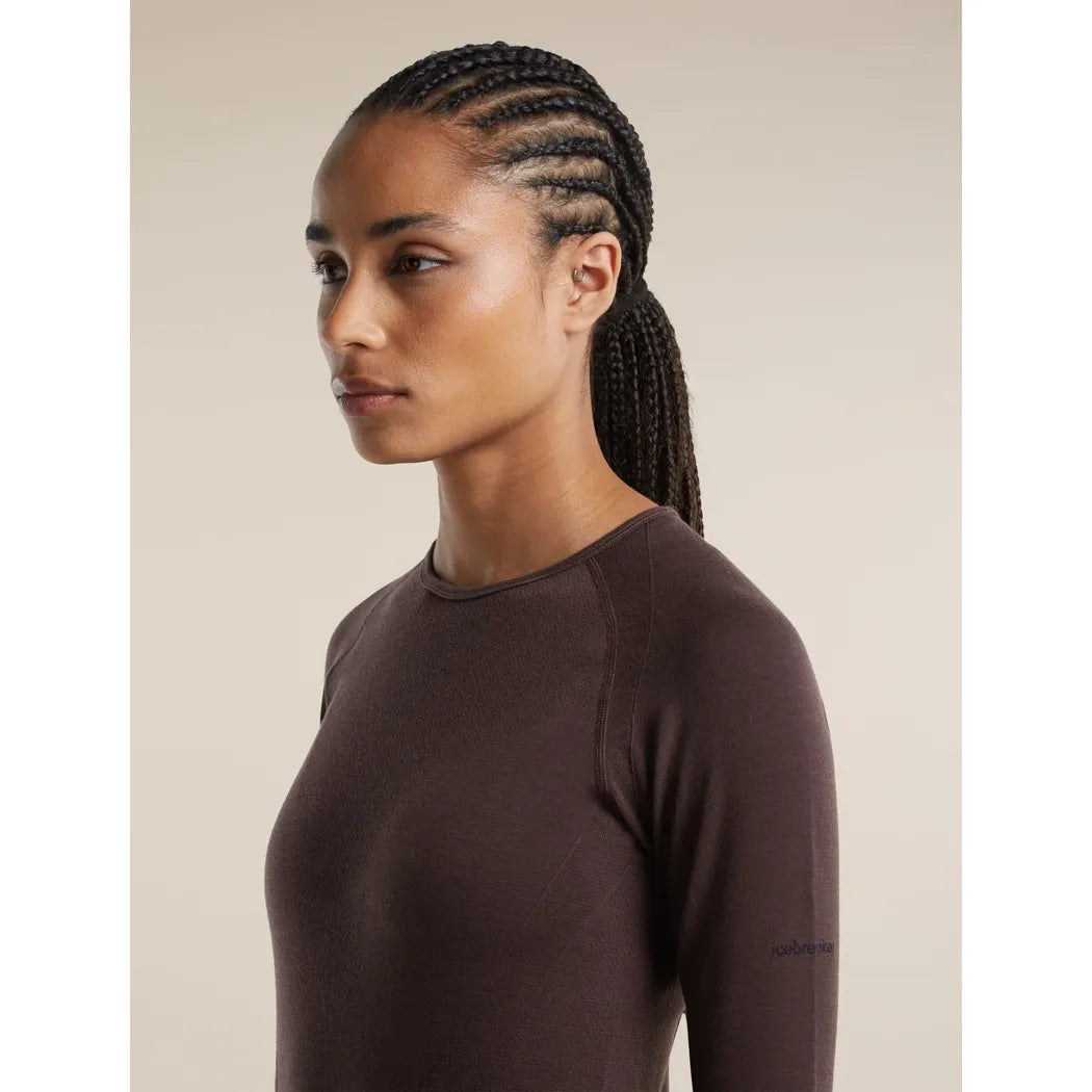 Icebreaker Women's Merino 260 ZoneKnit Seamless Long Sleeve Crewe