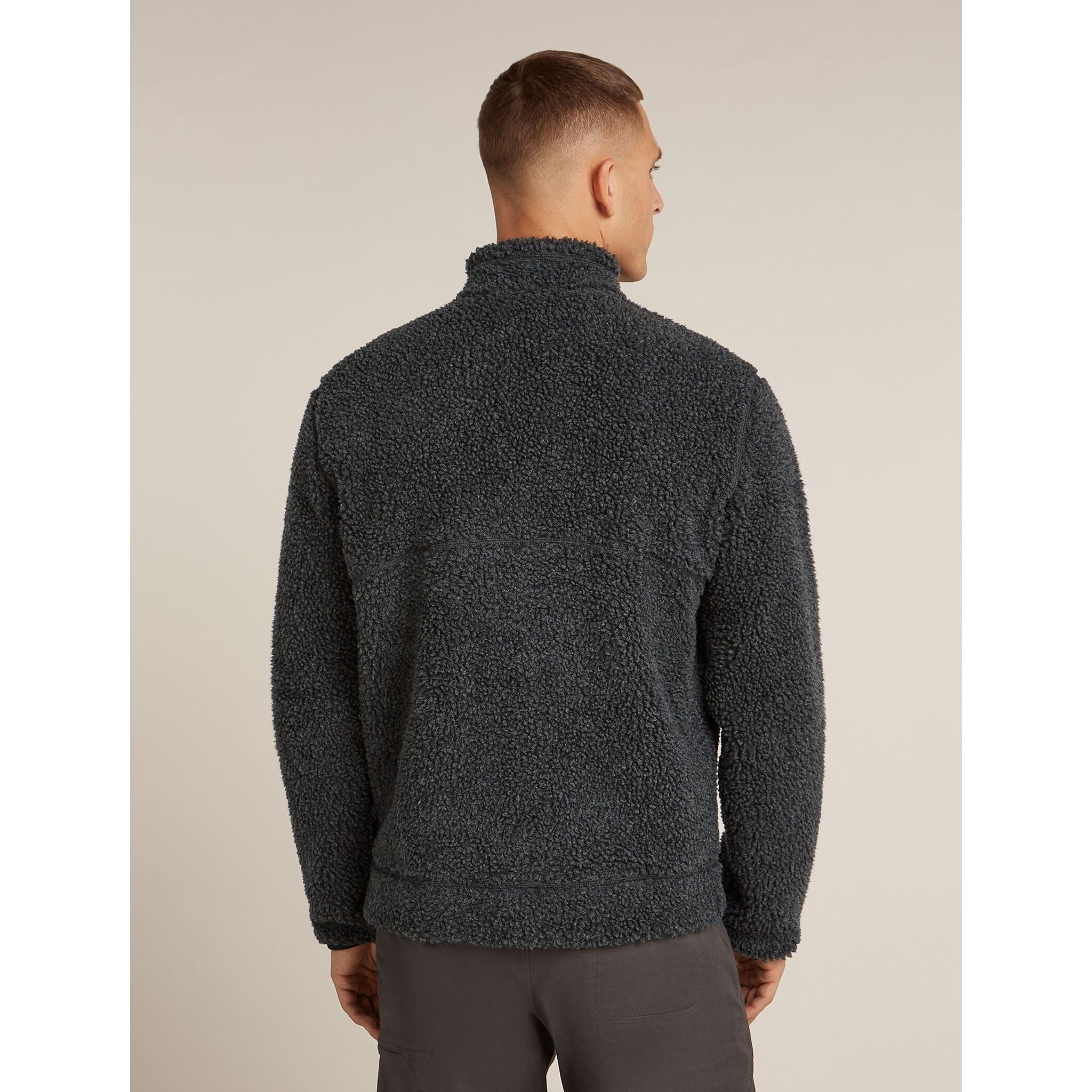 Icebreaker Men's Merino Blend 960 RealFleece High Pile Long Sleeve Full Zip