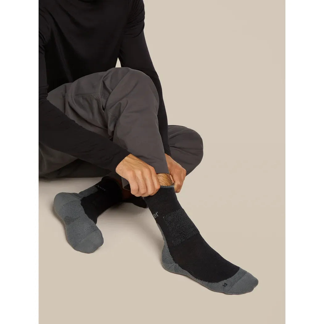 Icebreaker Men's Merino Hike+ Medium Crew Socks
