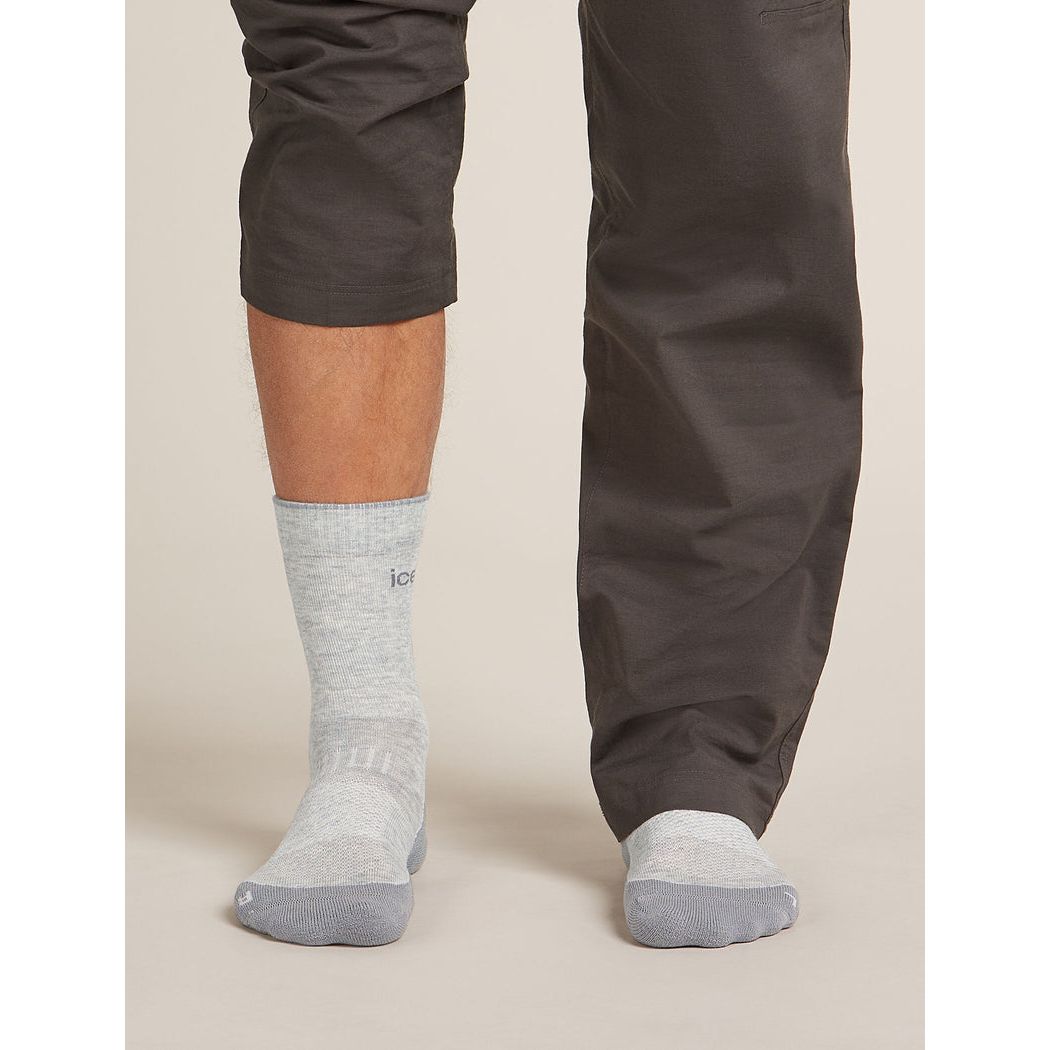 Icebreaker Men's Merino Hike+ Light Crew Socks