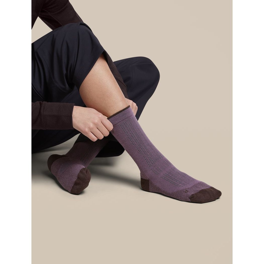 Icebreaker Women's Merino Hike+ Ultralight Crew Socks