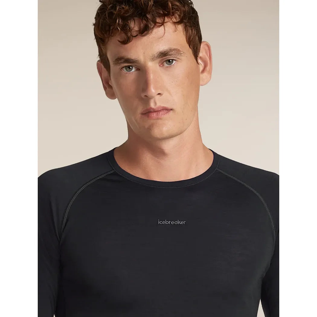 Icebreaker Men's Merino Blend 125 ZoneKnit LS Crewe