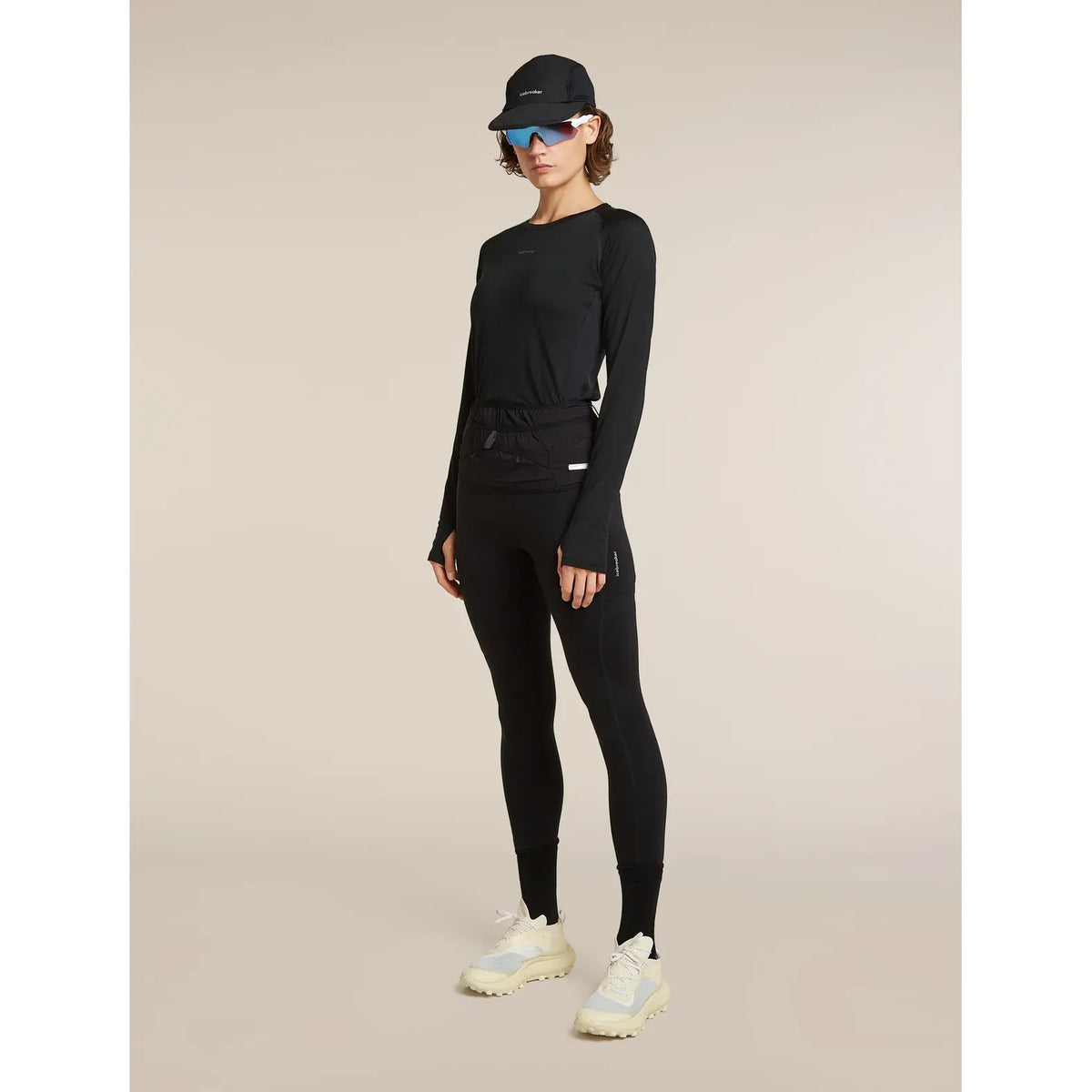 Icebreaker Women's Merino Blend 125 ZoneKnit LS Crewe