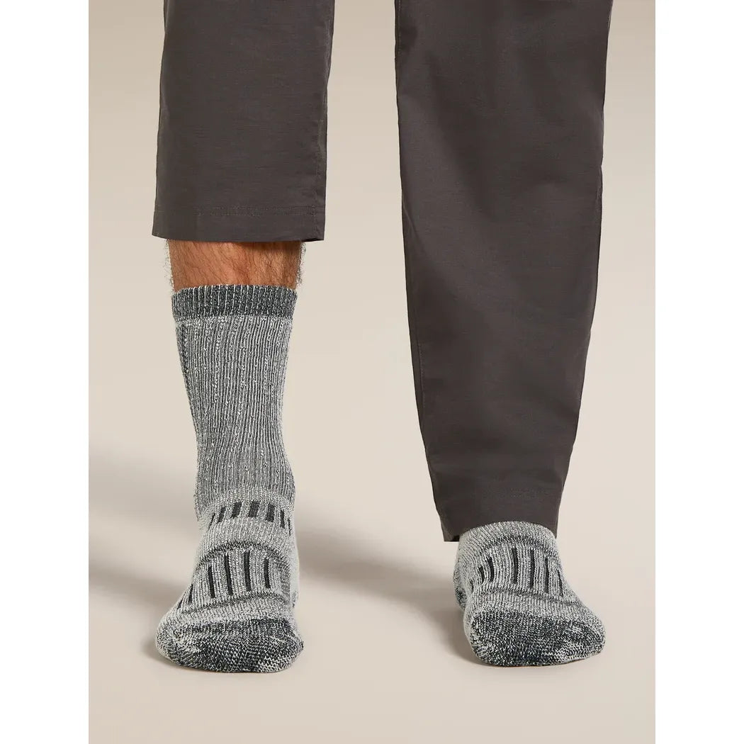Icebreaker Men's Merino Hike+ Mountaineer Mid Calf