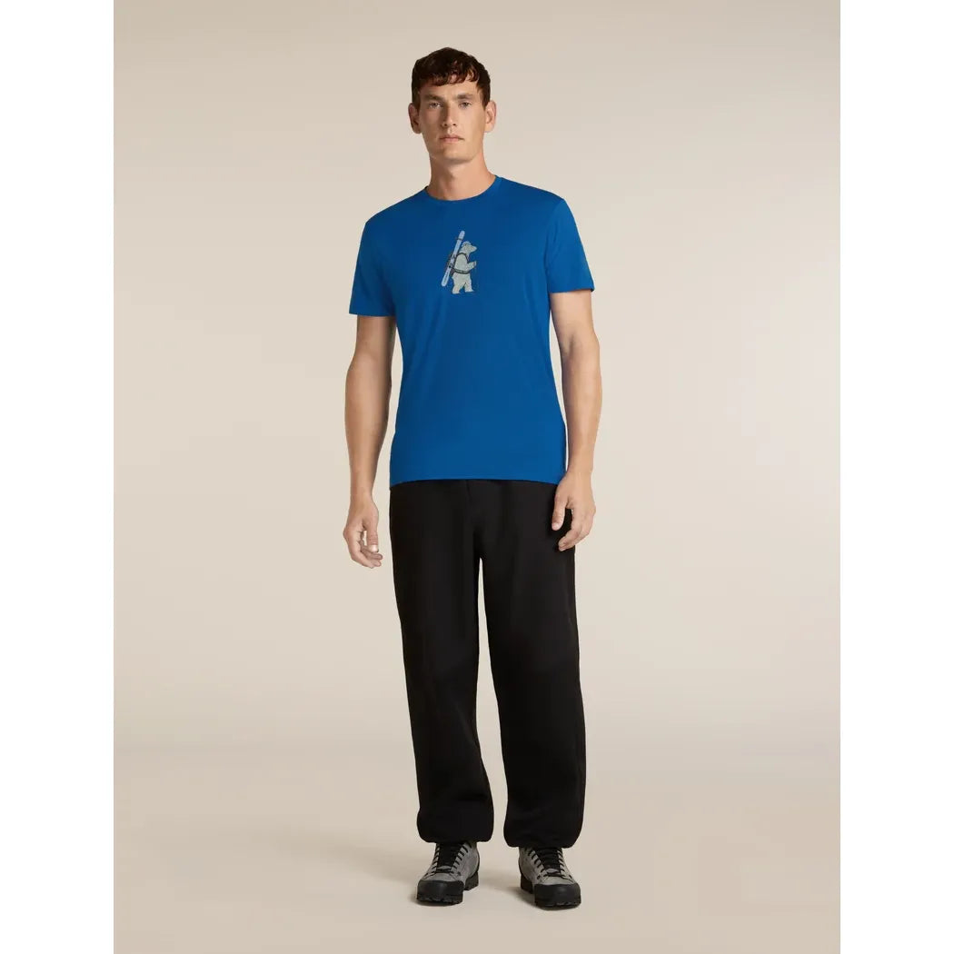 Icebreaker Men's Merino 150 Tech Lite SS Tee Bear Tour