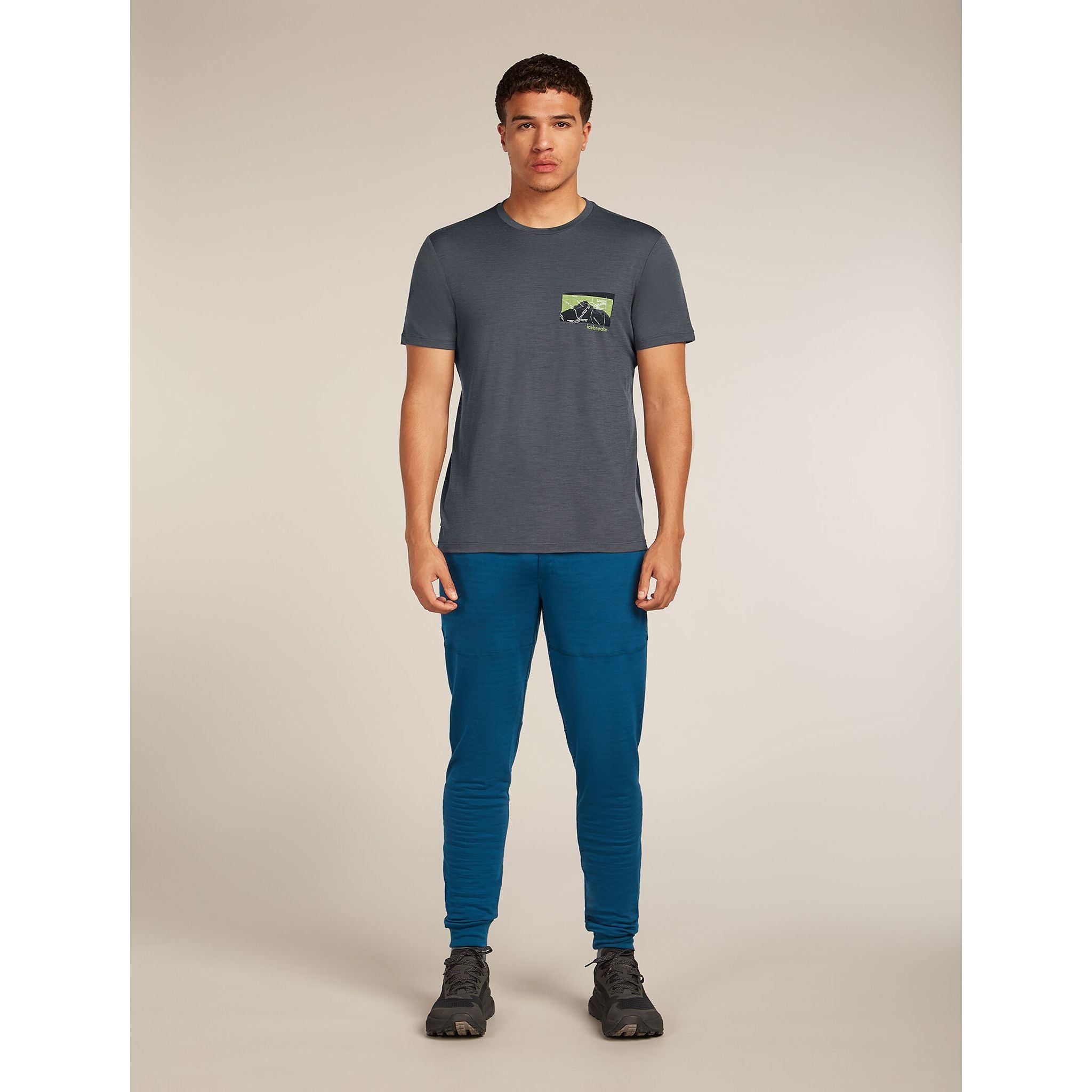 Icebreaker Men's Merino 150 Tech Lite SS T-Shirt Infographic