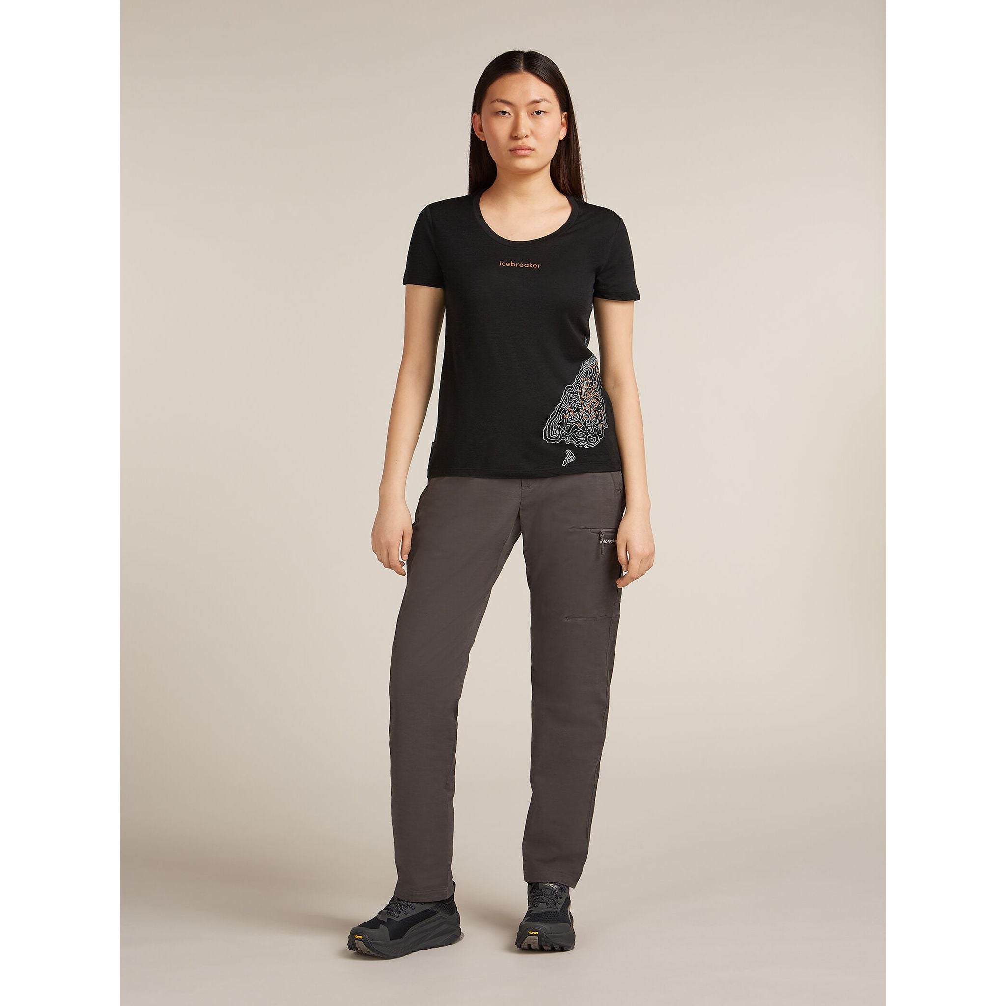 Icebreaker Women's Merino 150 Tech Lite SS Scoop Tee 30th Anniversary