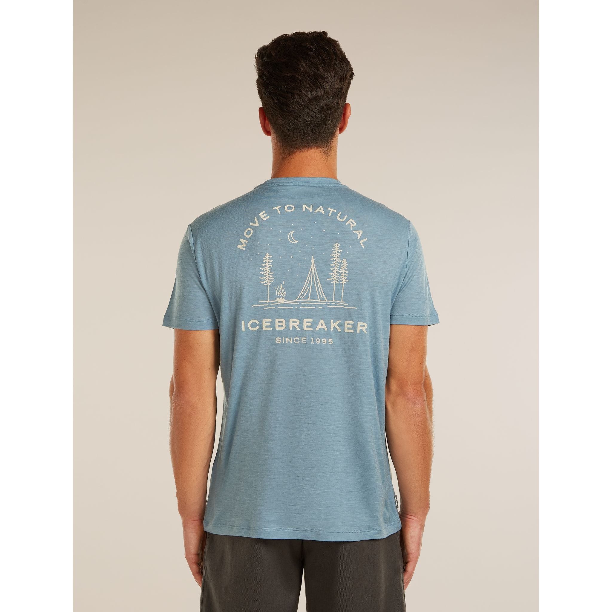 Icebreaker Men's Merino 150 Tech Lite SS Tee Peaceful Pass