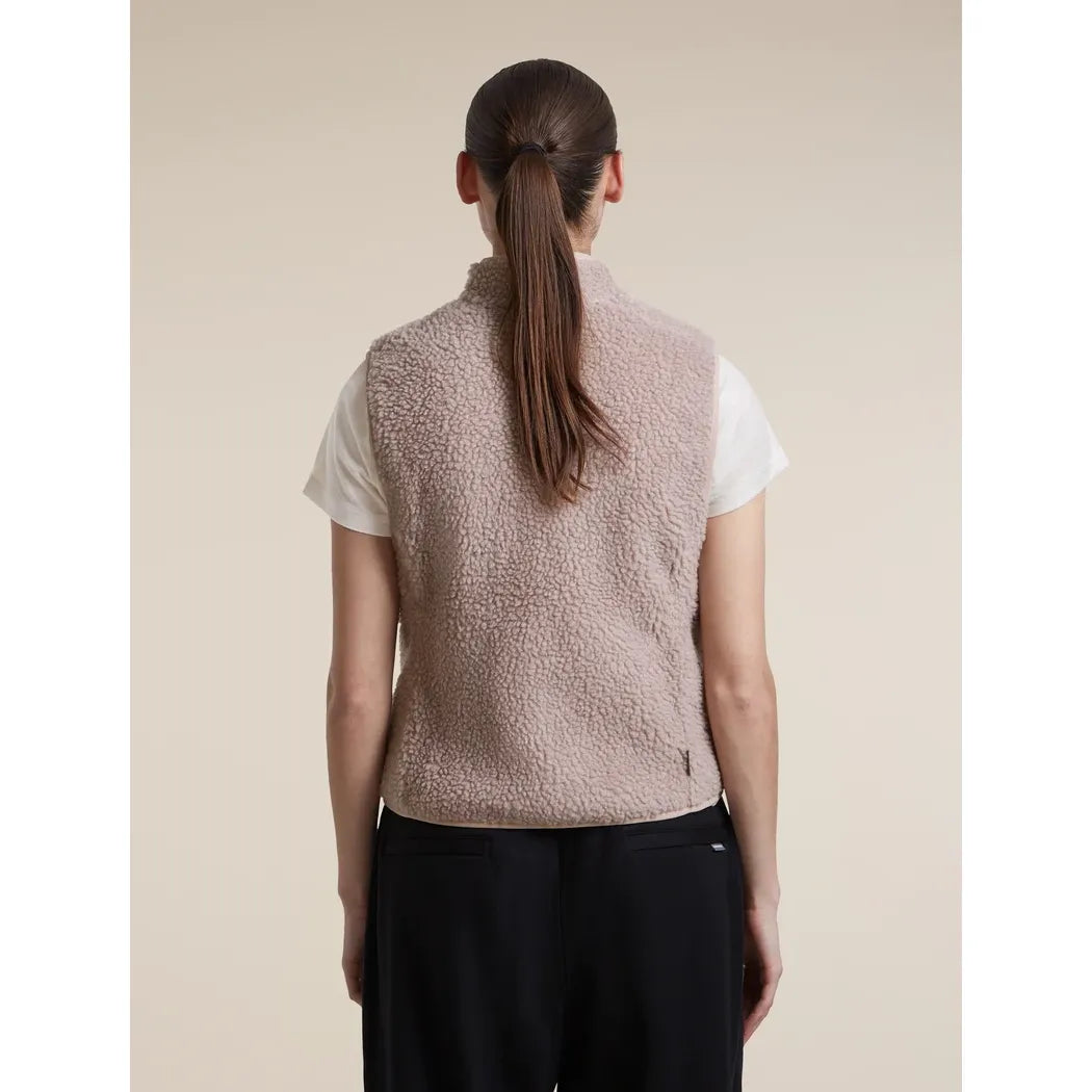Icebreaker Women's Merino Blend 960 RealFleece High Pile Vest Vests Outside Sports