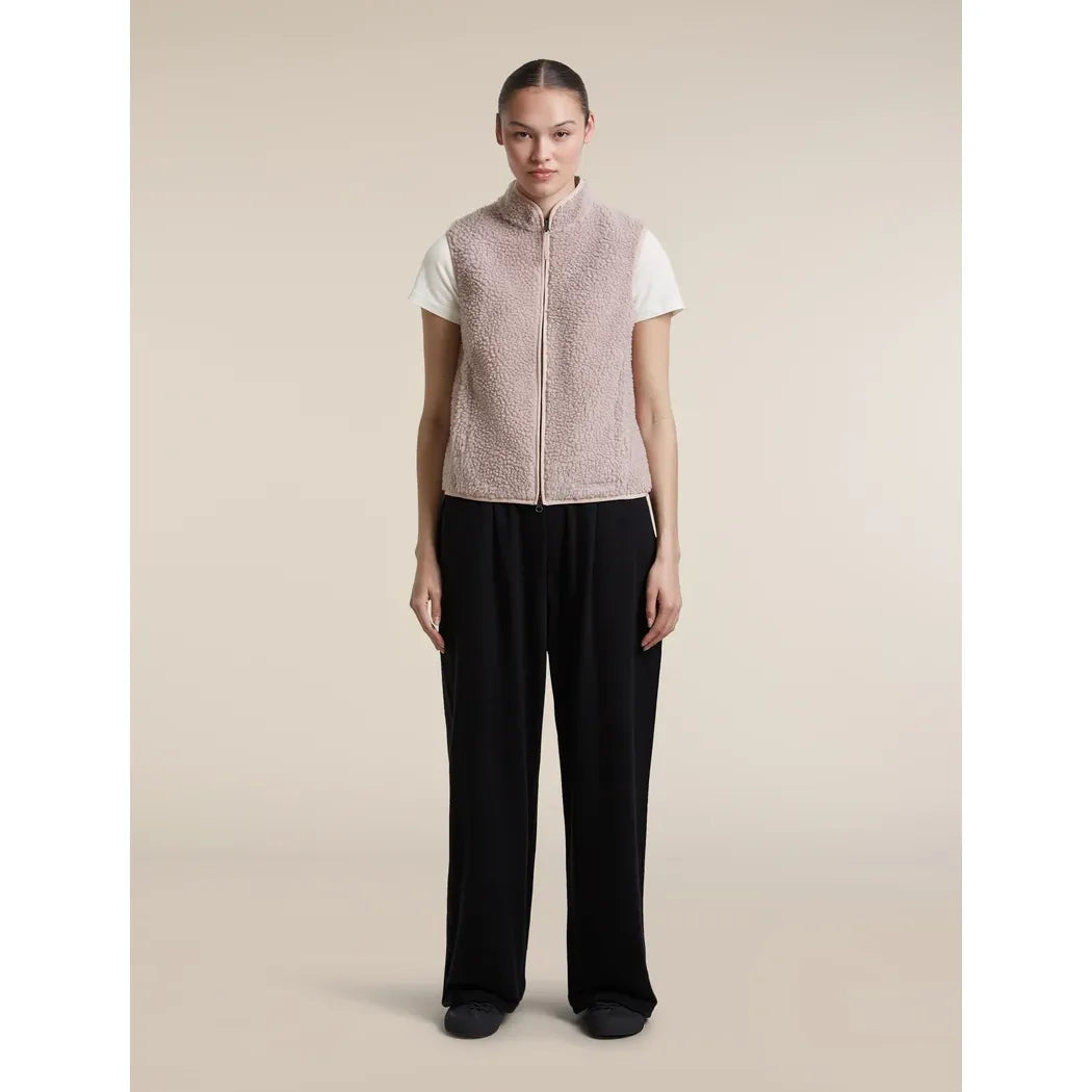 Icebreaker Women's Merino Blend 960 RealFleece High Pile Vest Vests Outside Sports