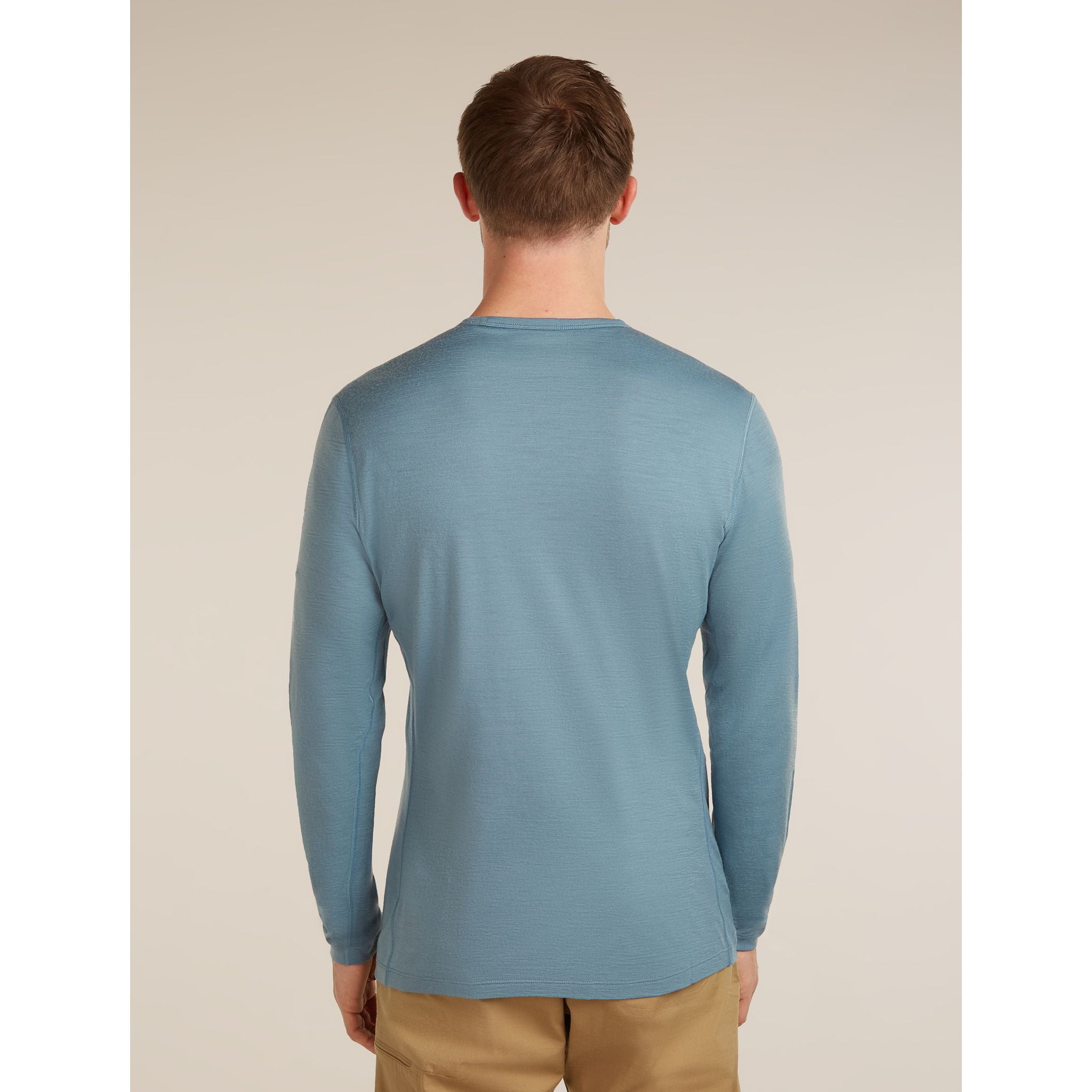 Icebreaker Men's Merino 200 Oasis LS Crewe Bear Tour