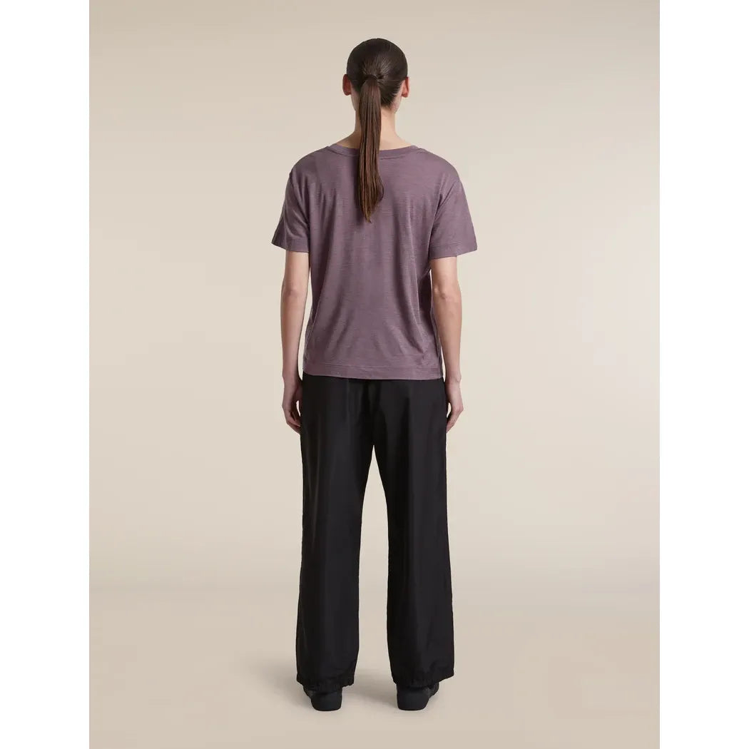 Icebreaker Women's Merino 150 Tech Lite Relaxed V Neck T-Shirt