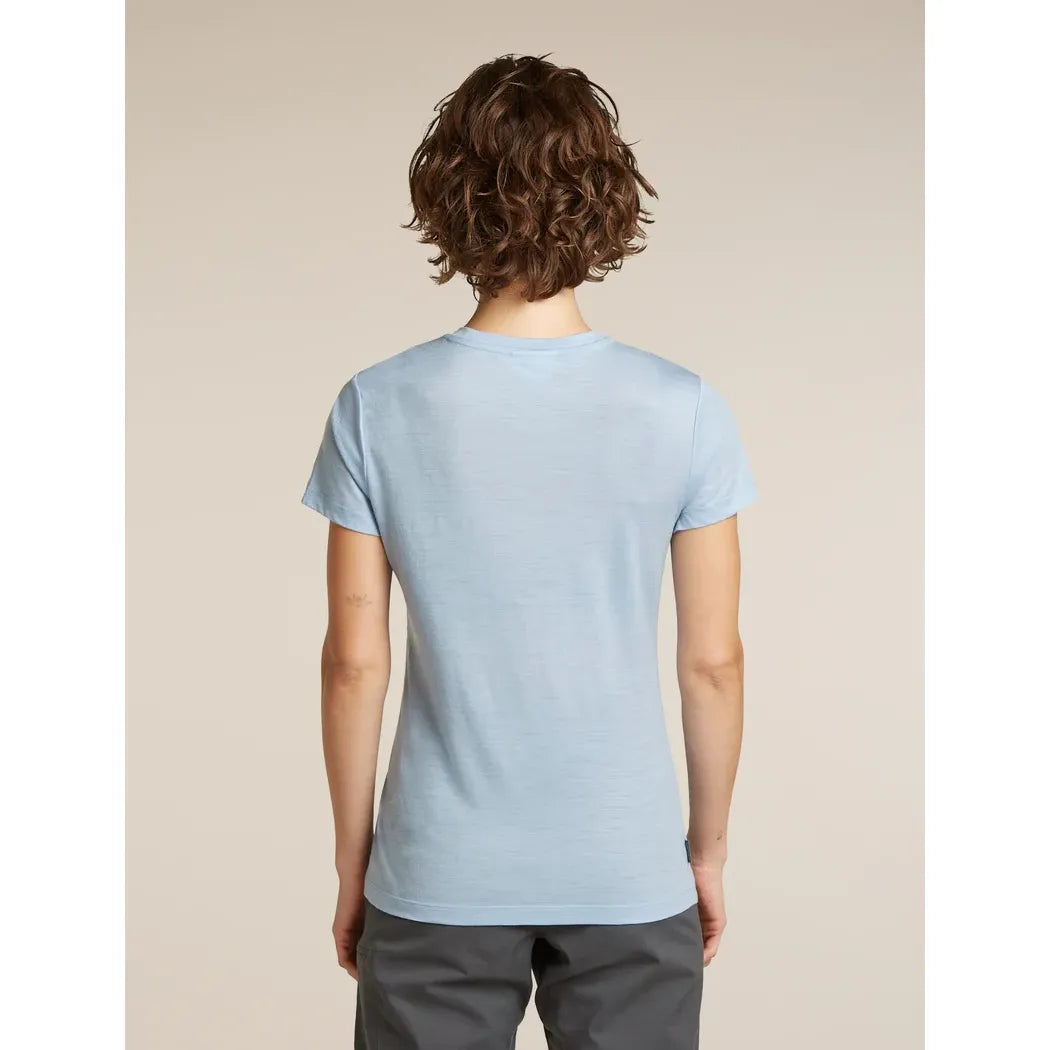 Icebreaker Women's Merino 150 Tech Lite T-Shirt IB Stitchline