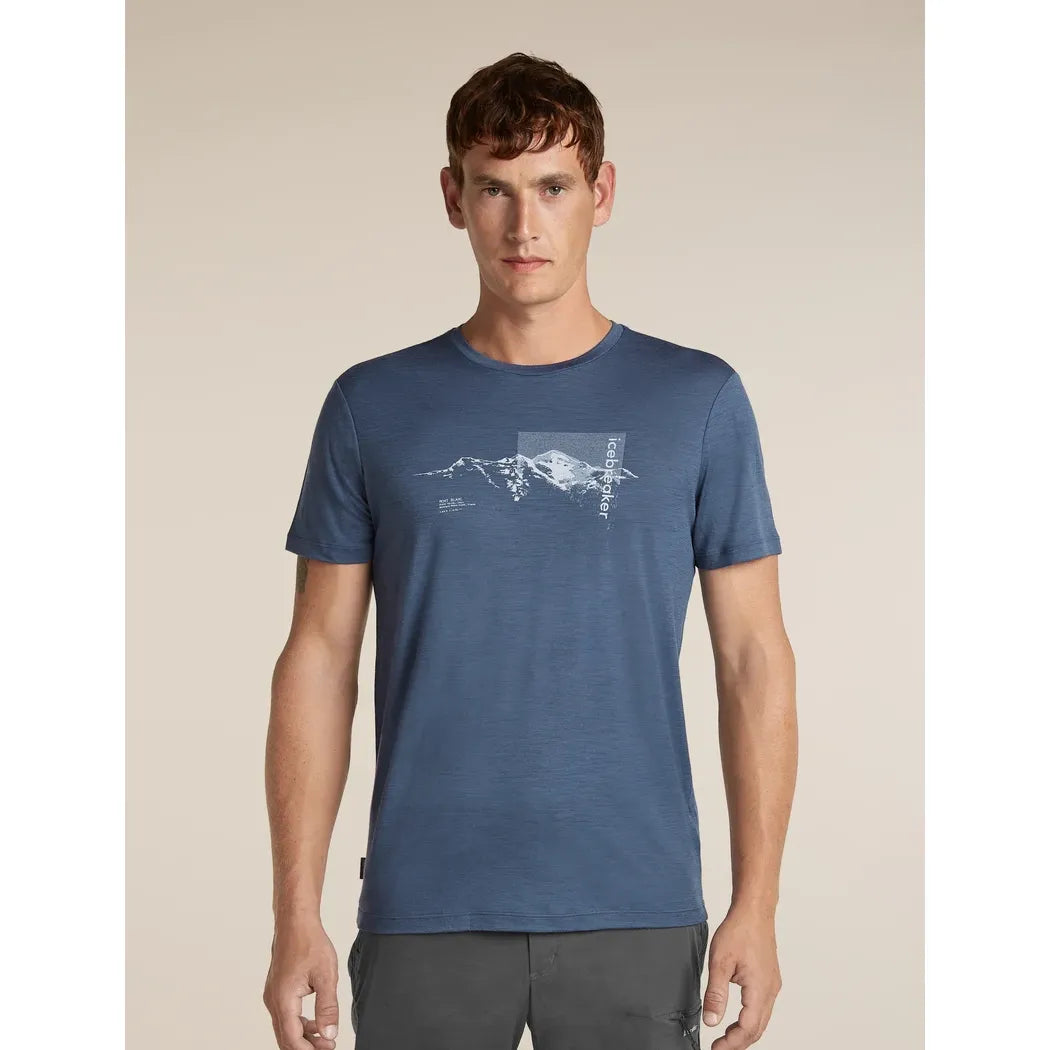 Icebreaker Men's Merino 150 Tech Lite T-Shirt Pure Altitude