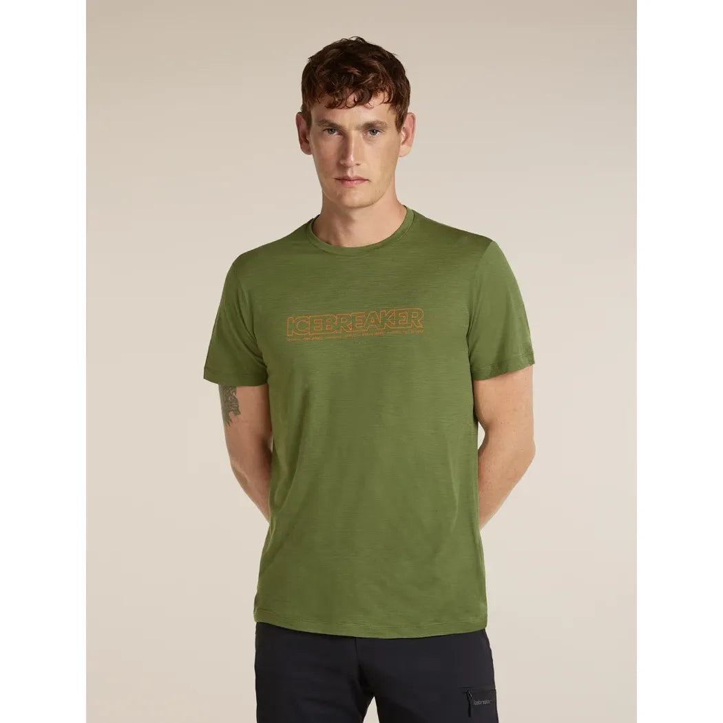 Icebreaker Men's Merino 150 Tech Lite T-Shirt IB Coordinates