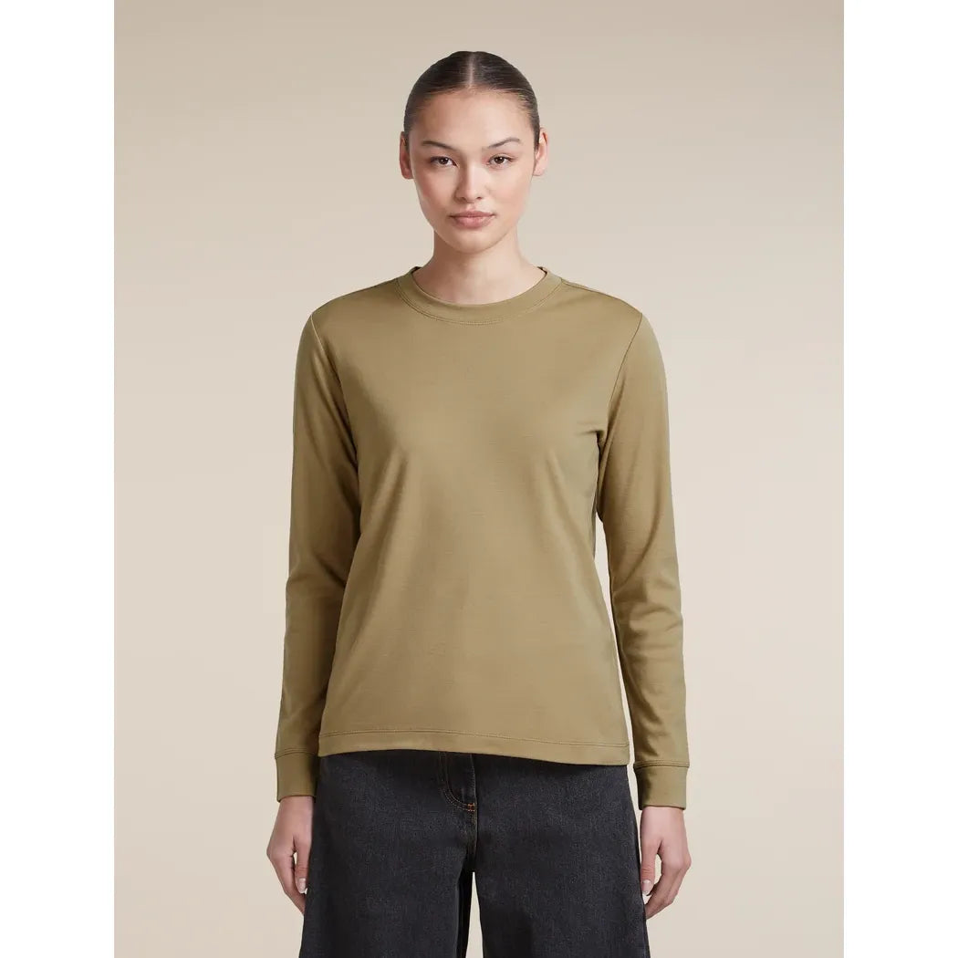 Icebreaker Women's 300 15.5 MerinoFine Long Sleeve Regular T-Shirt