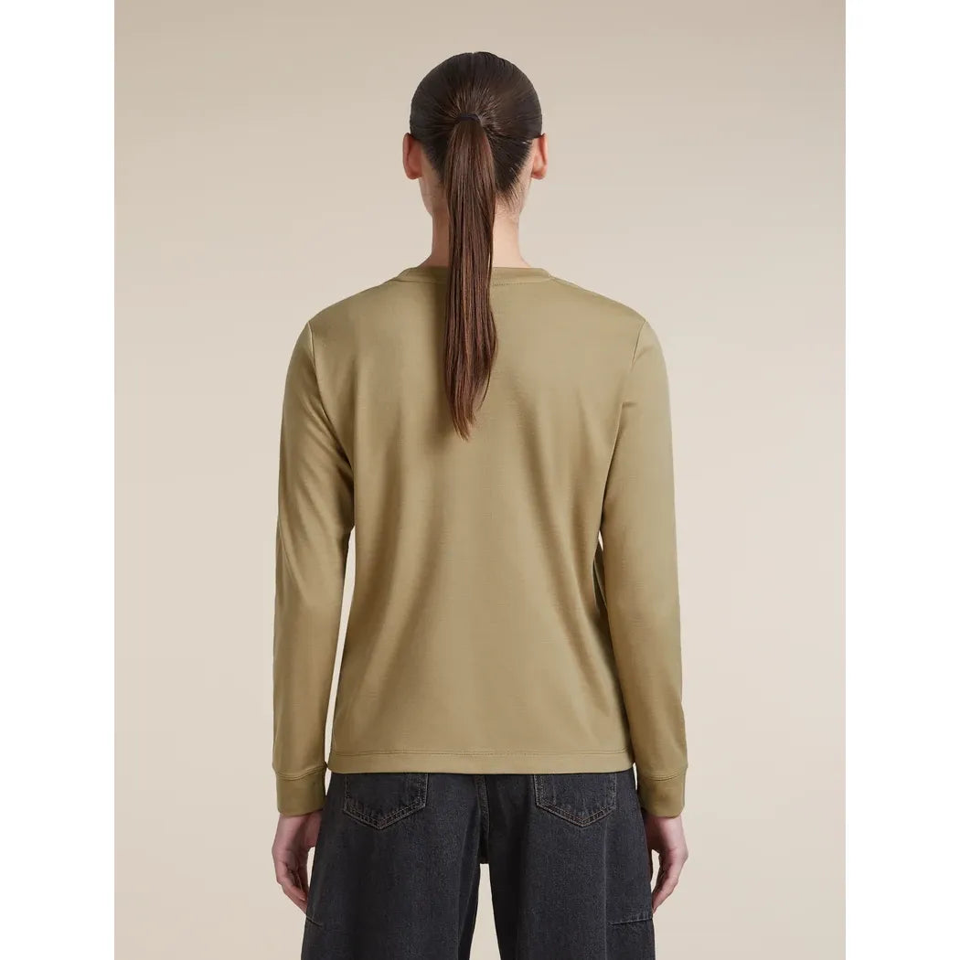 Icebreaker Women's 300 15.5 MerinoFine Long Sleeve Regular T-Shirt