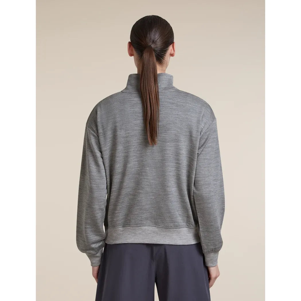 Icebreaker Women's Merino 150 Drift Relaxed Long Sleeve Half Zip