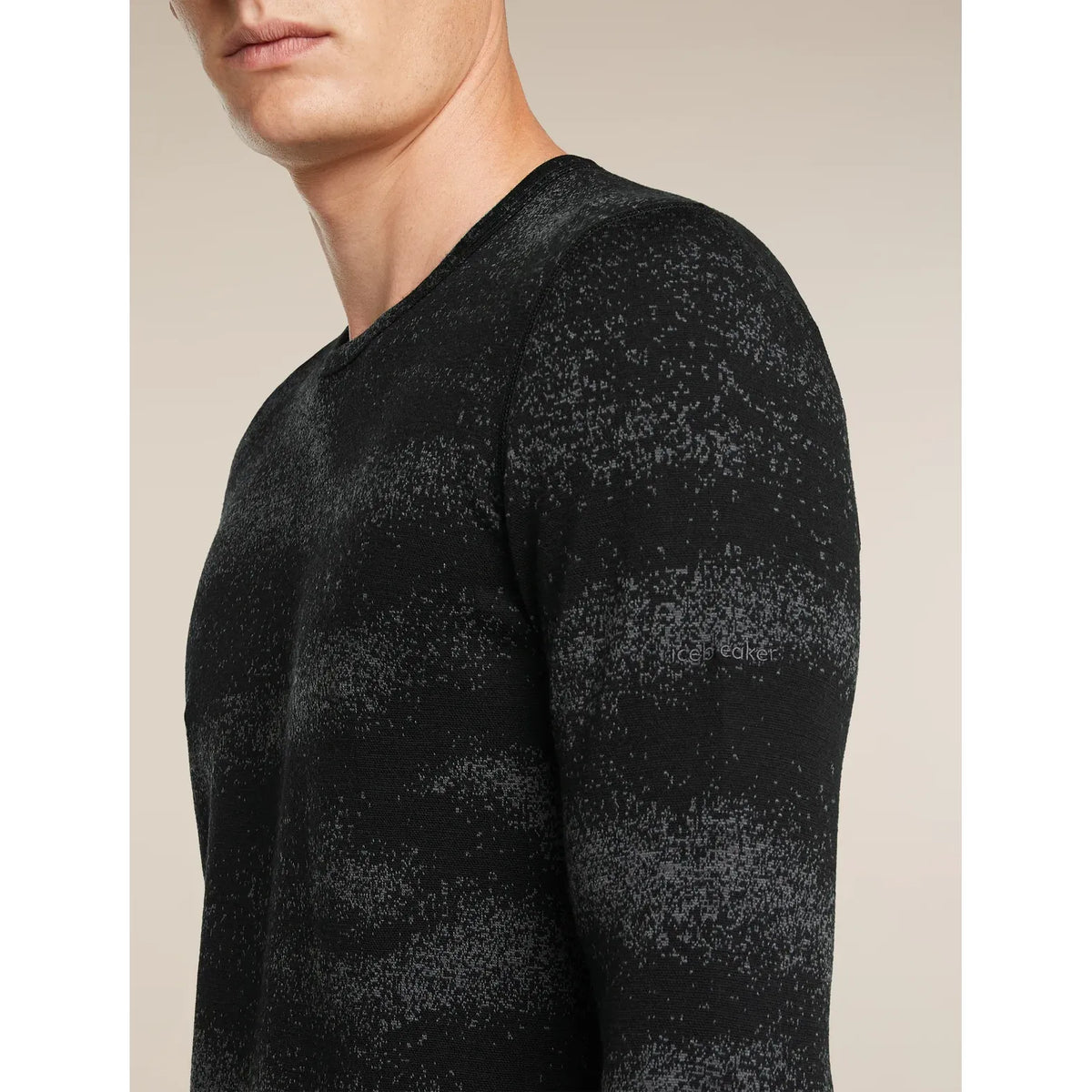 Icebreaker Men's Merino 260 Oasis Vertex Long Sleeve Crewe Chillwave
