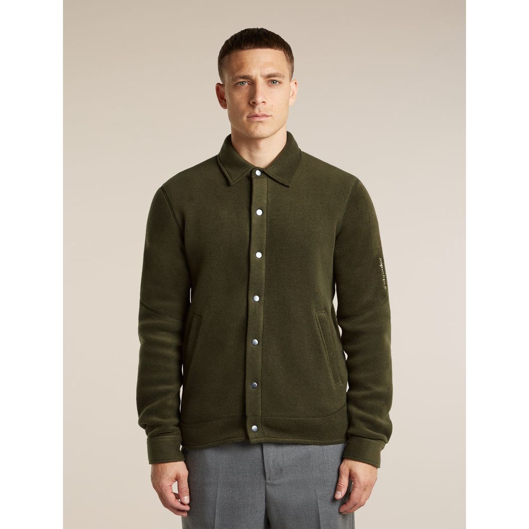 Icebreaker Men's Merino Blend 800 RealFleece Classic Pile Shacket