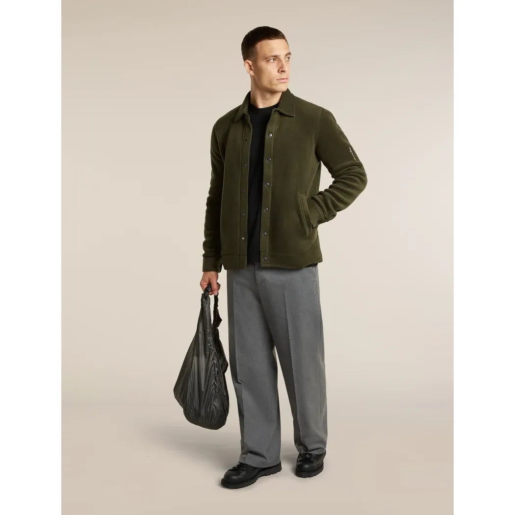 Icebreaker Men's Merino Blend 800 RealFleece Classic Pile Shacket