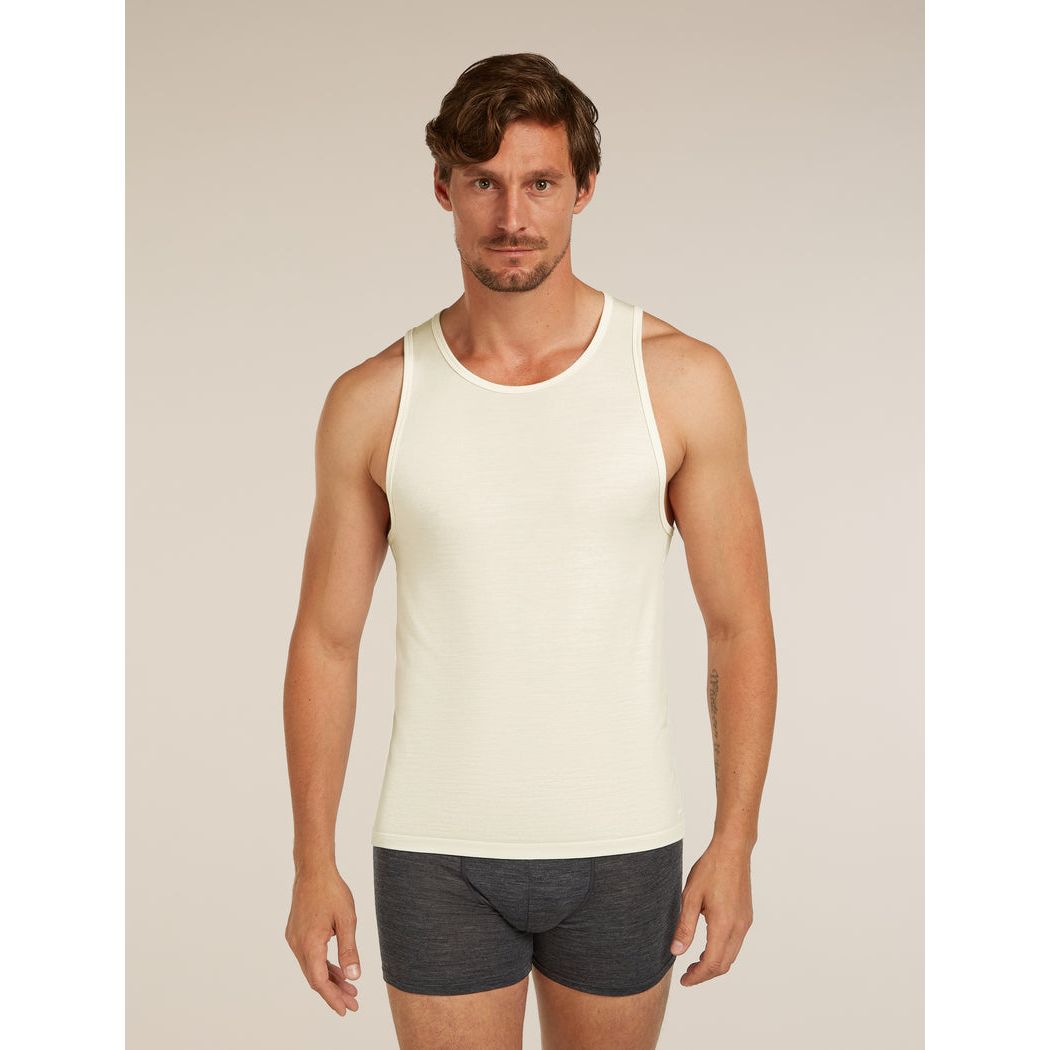 Icebreaker Men's Merino Anatomica Tank Top