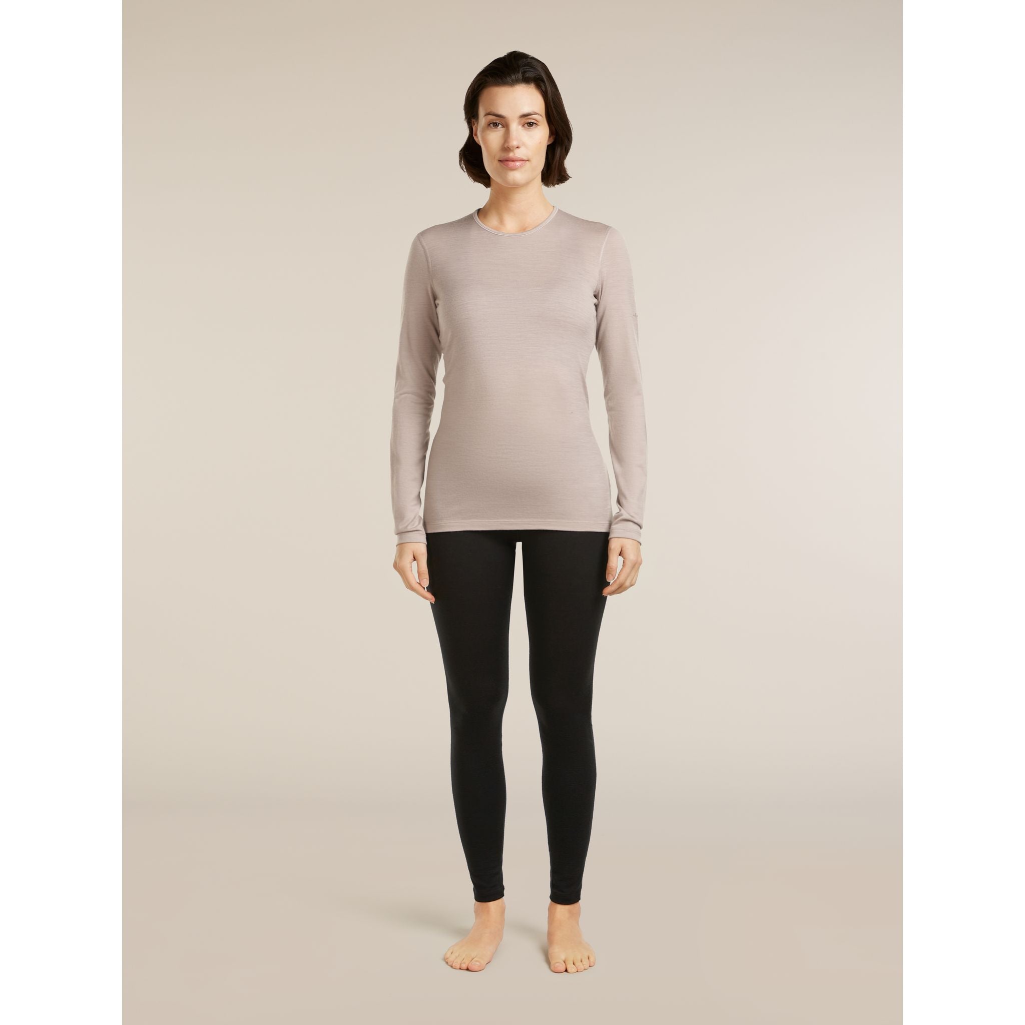 Icebreaker Women's 200 Oasis Long Sleeve Crewe Thermal Top