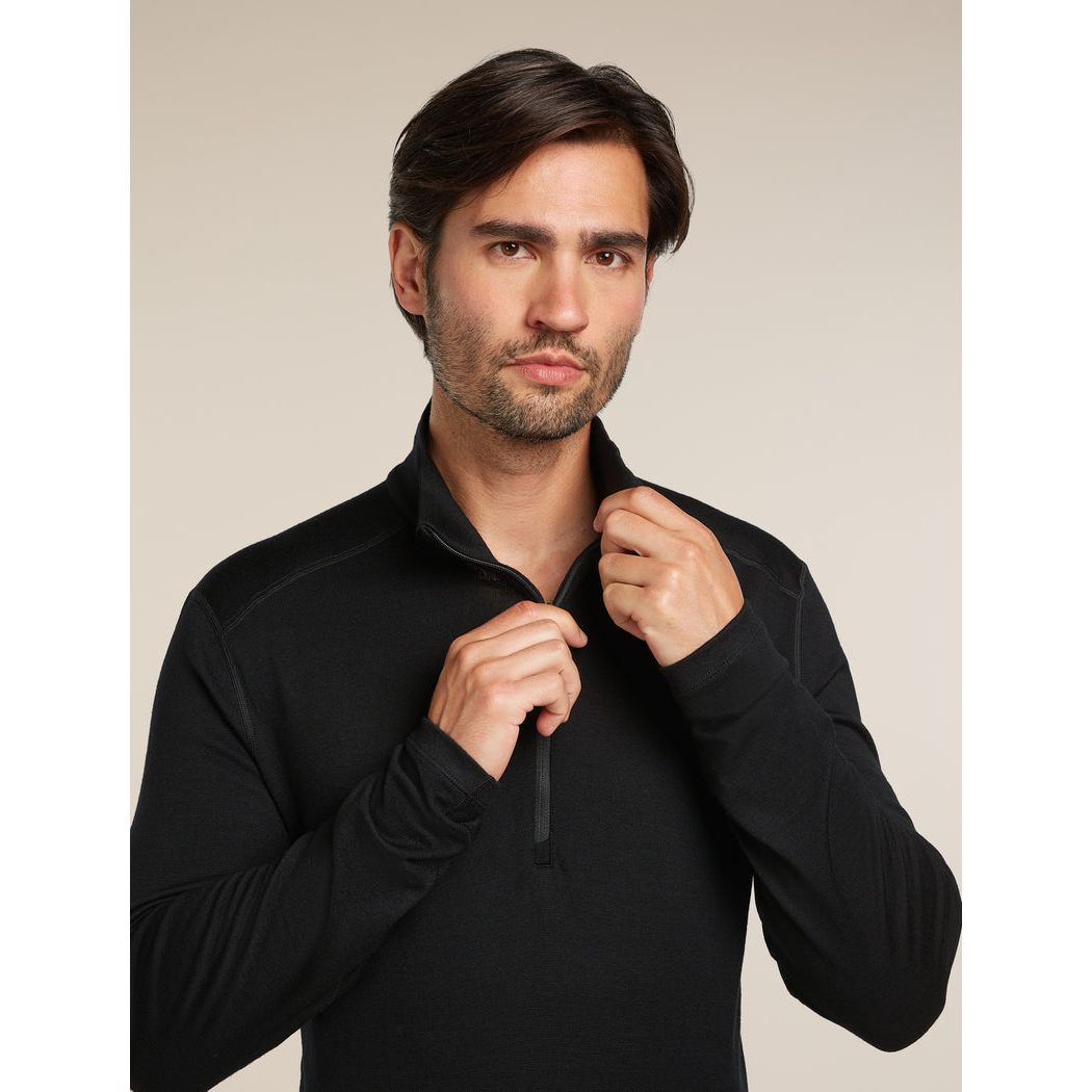 Icebreaker Men's Merino 260 Oasis Long Sleeve Half Zip