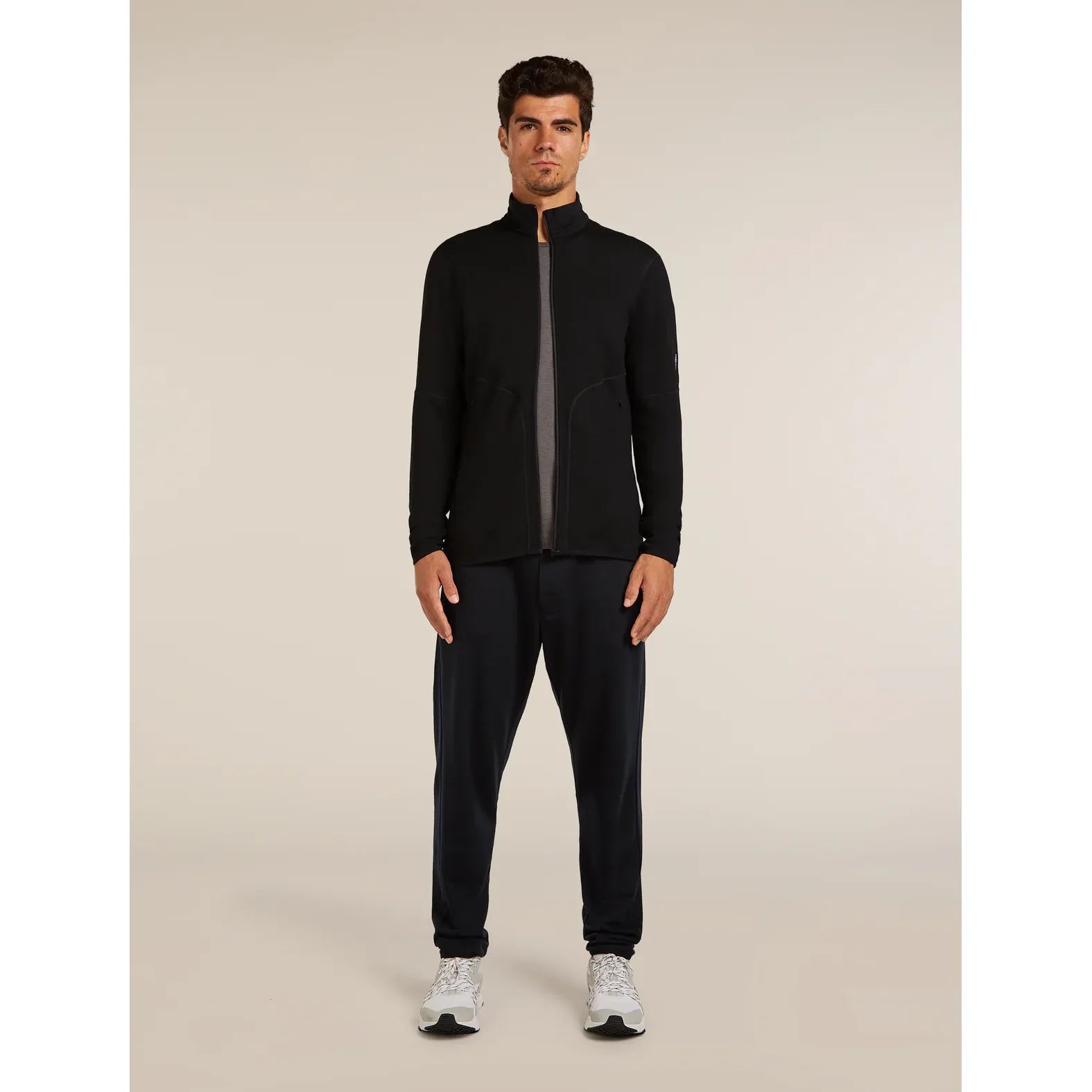 Icebreaker Men's Merino 560 RealFleece Elemental Long Sleeve Zip Jacket