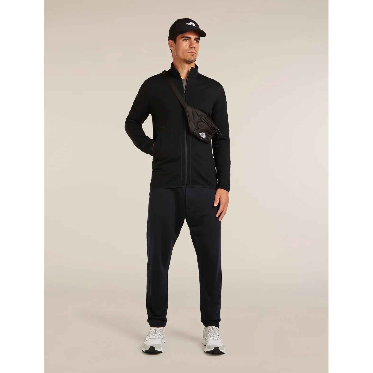 Icebreaker Men's Merino 560 RealFleece Elemental Long Sleeve Zip Jacket