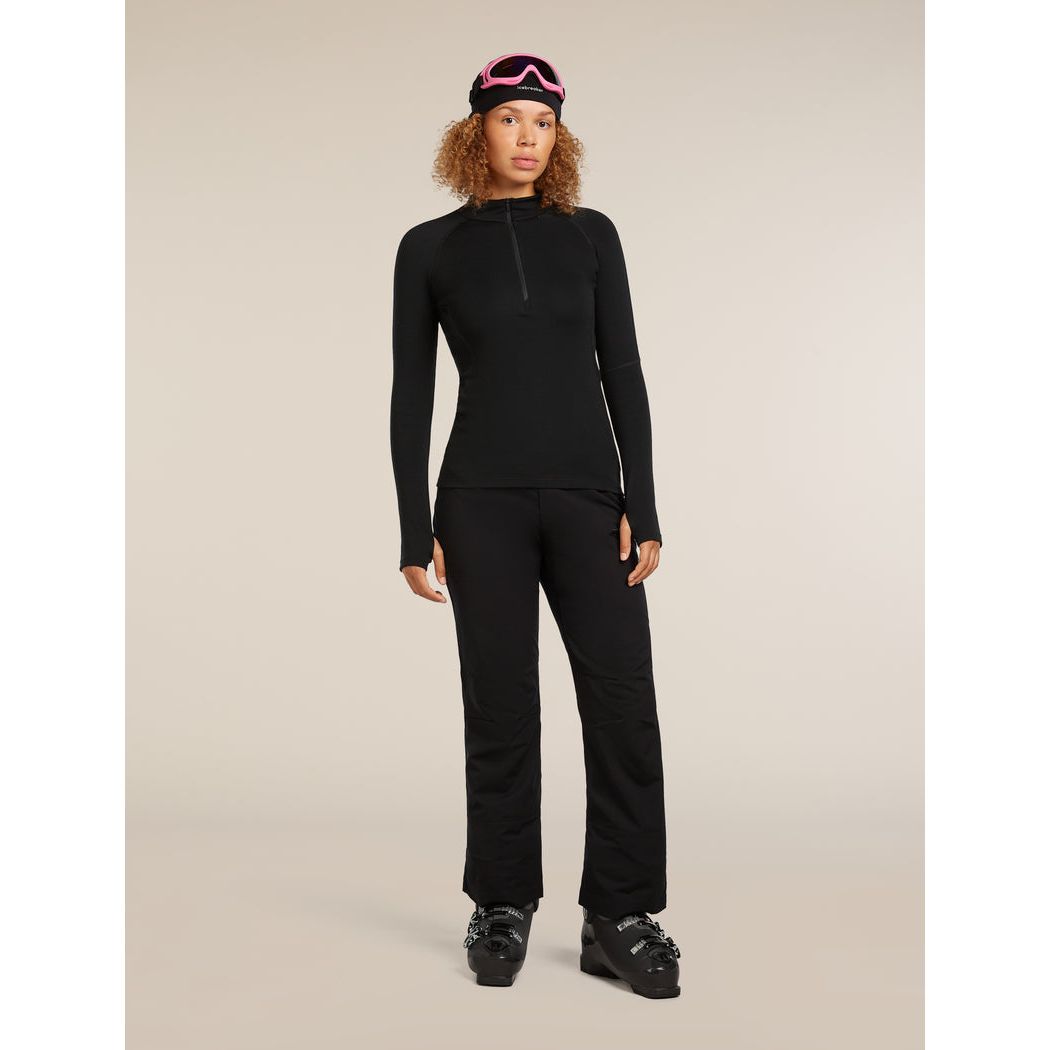 Icebreaker Women's 300 MerinoFine Polar Long Sleeve Half Zip