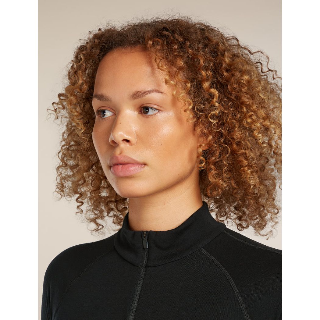 Icebreaker Women's 300 MerinoFine Polar Long Sleeve Half Zip