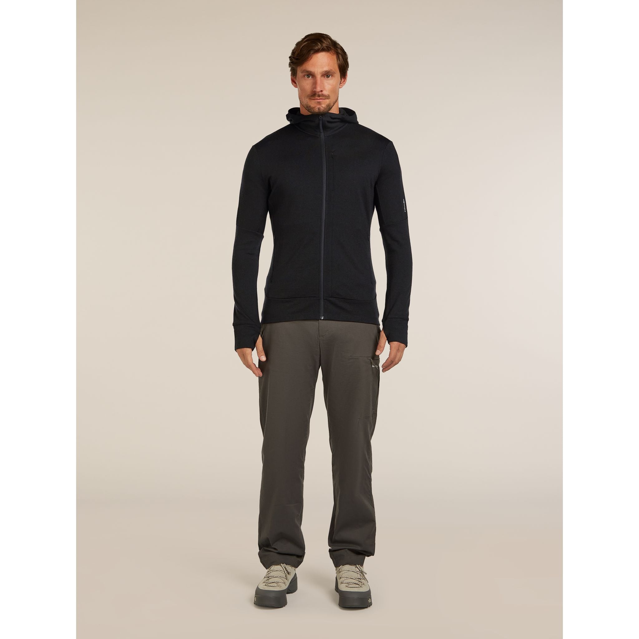 Icebreaker Men's Merino 260 Quantum Long Sleeve Zip Hoodie
