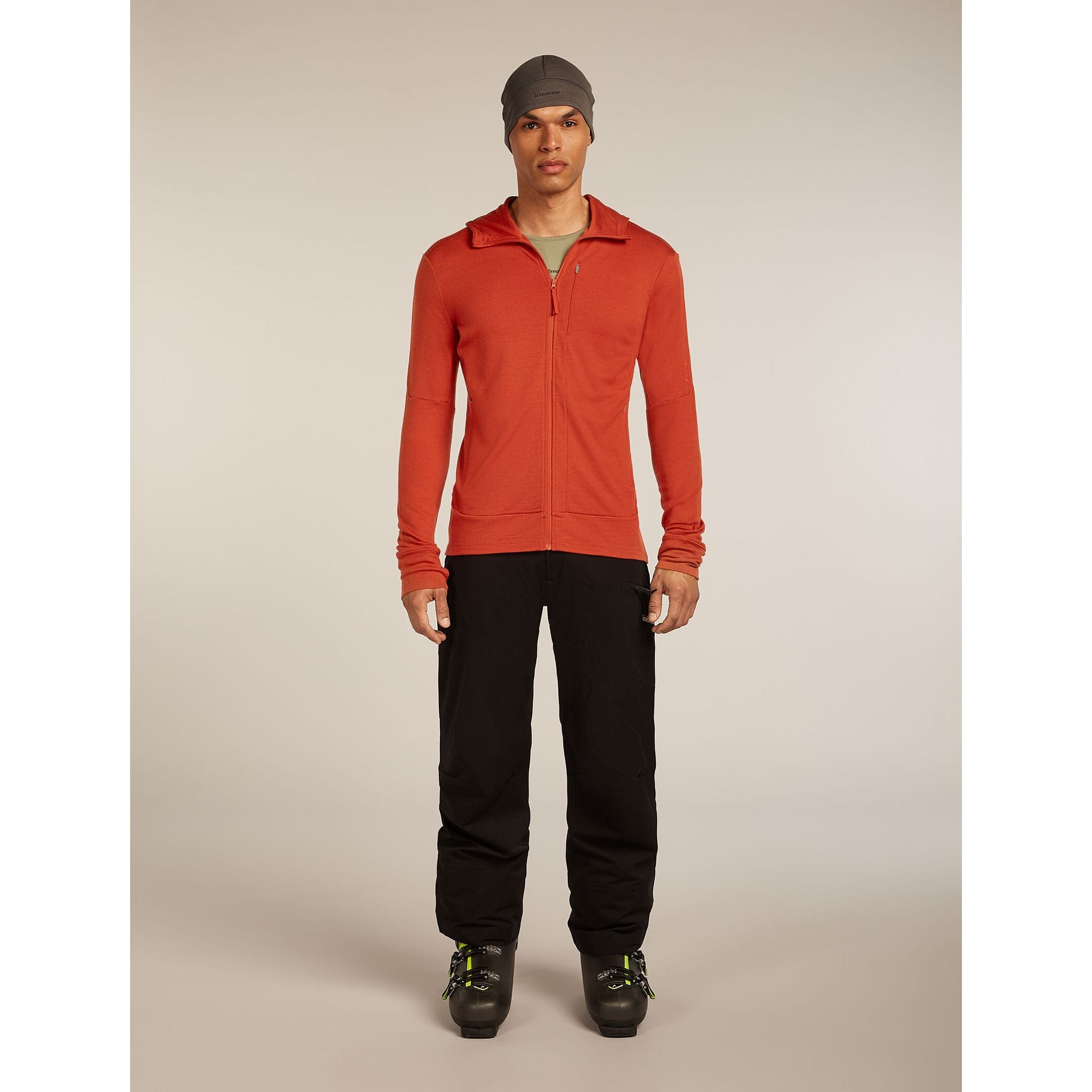 Icebreaker Men's Merino 260 Quantum Long Sleeve Zip Hoodie