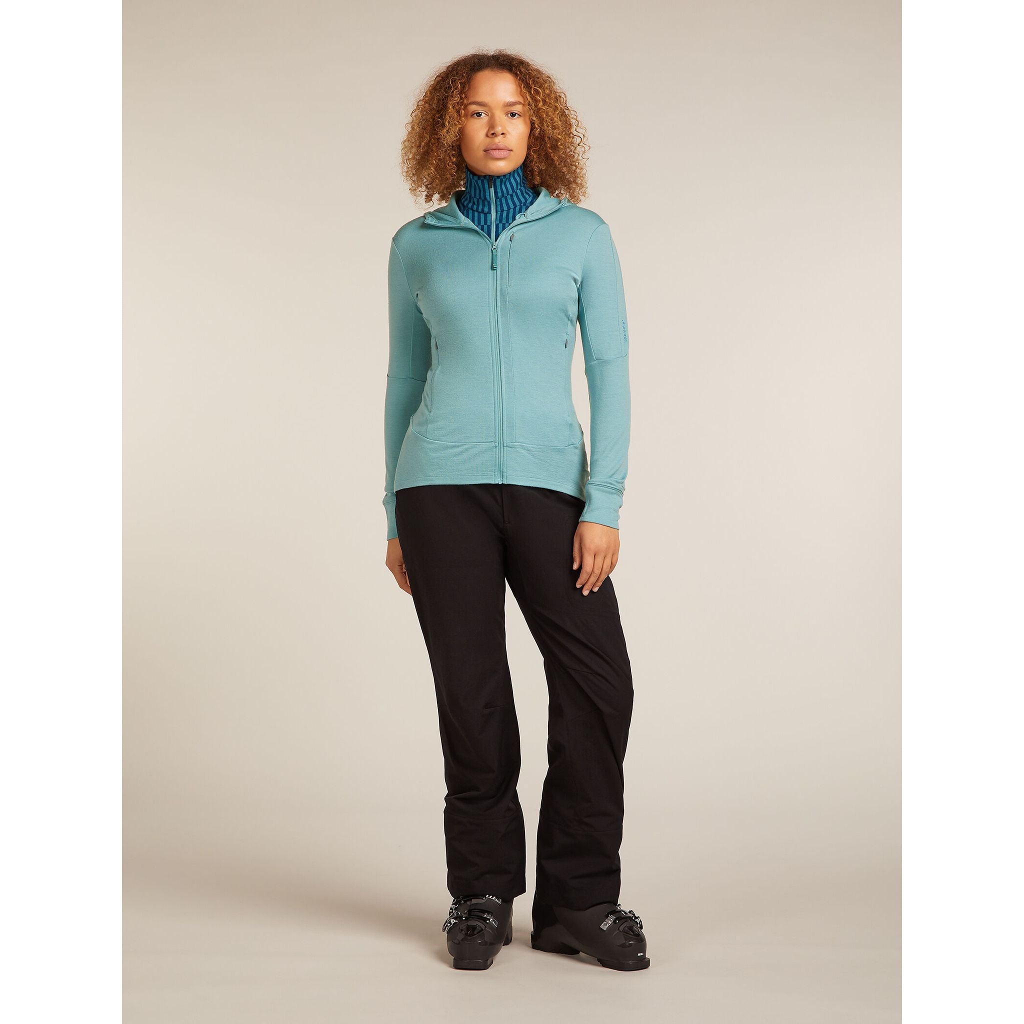 Icebreaker Women's Merino 260 Quantum Long Sleeve Zip Hoodie