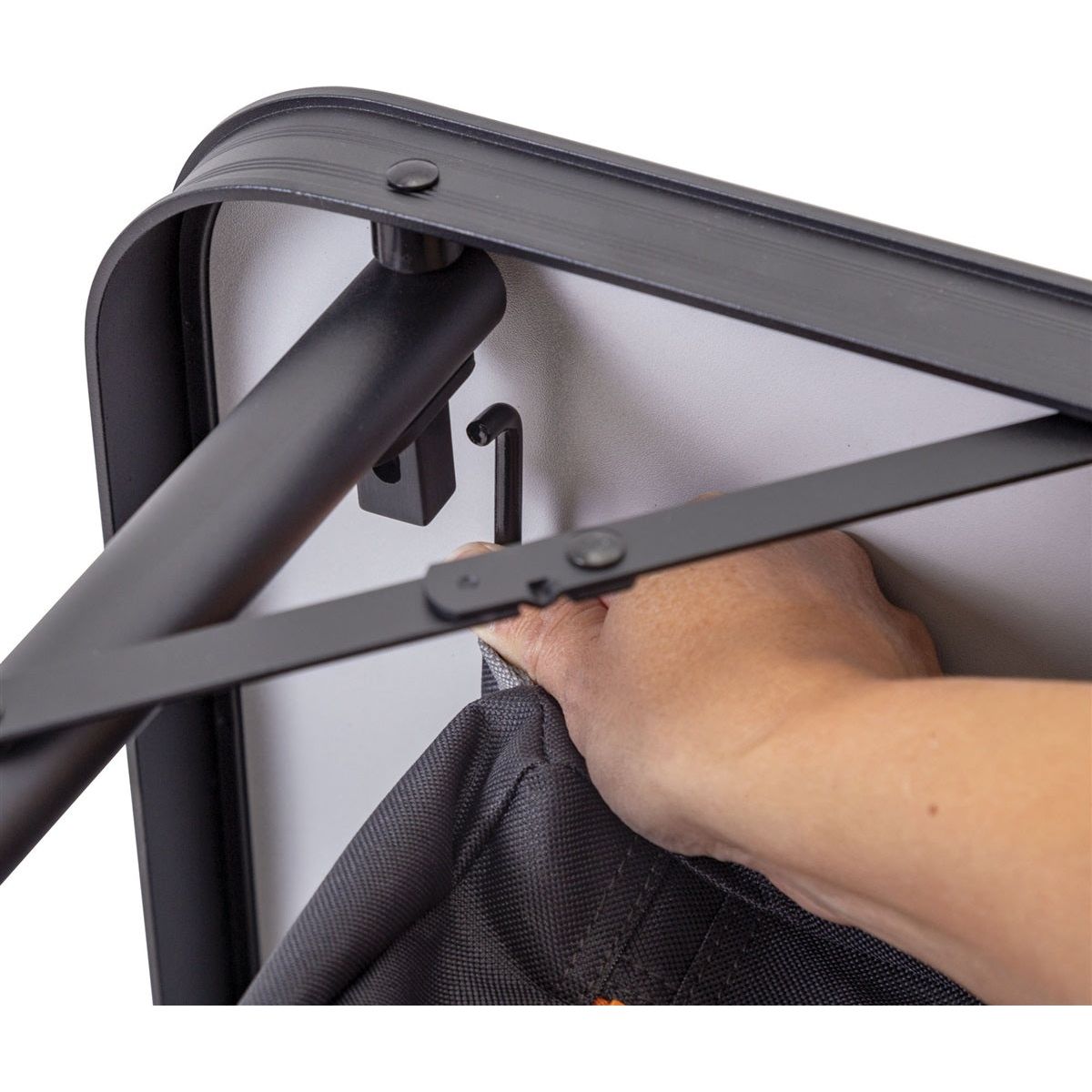 Kiwi Camping Bi-Fold Table with Pantry Outside Sports