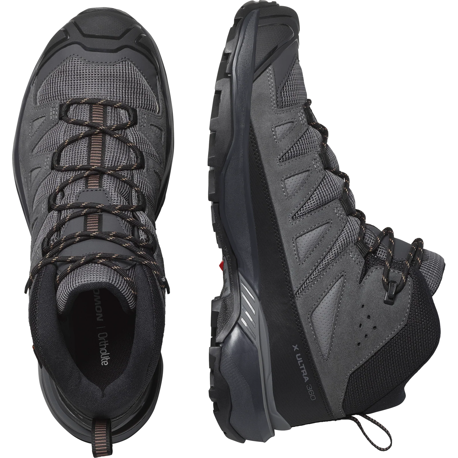 Salomon Men's X Ultra 360 Leather Mid Gore-Tex Hiking Boots