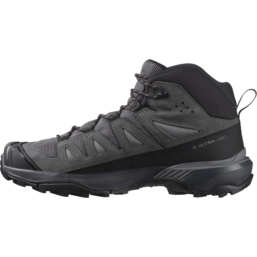 Salomon Men's X Ultra 360 Leather Mid Gore-Tex Castlerock/Asphalt/Kelp