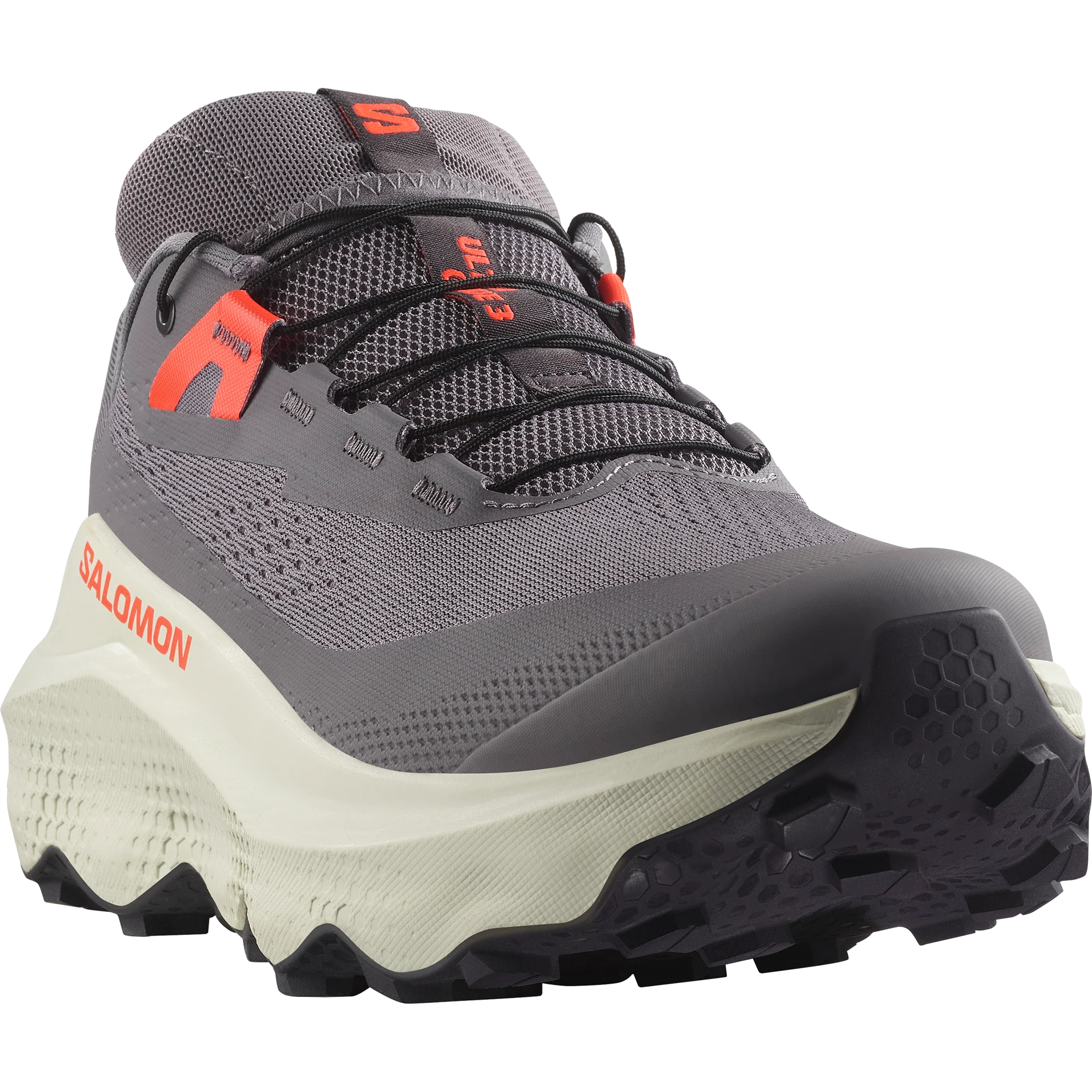 Salomon Men's Ultra Glide 3 Excalibur/Icicle/Neon Flame