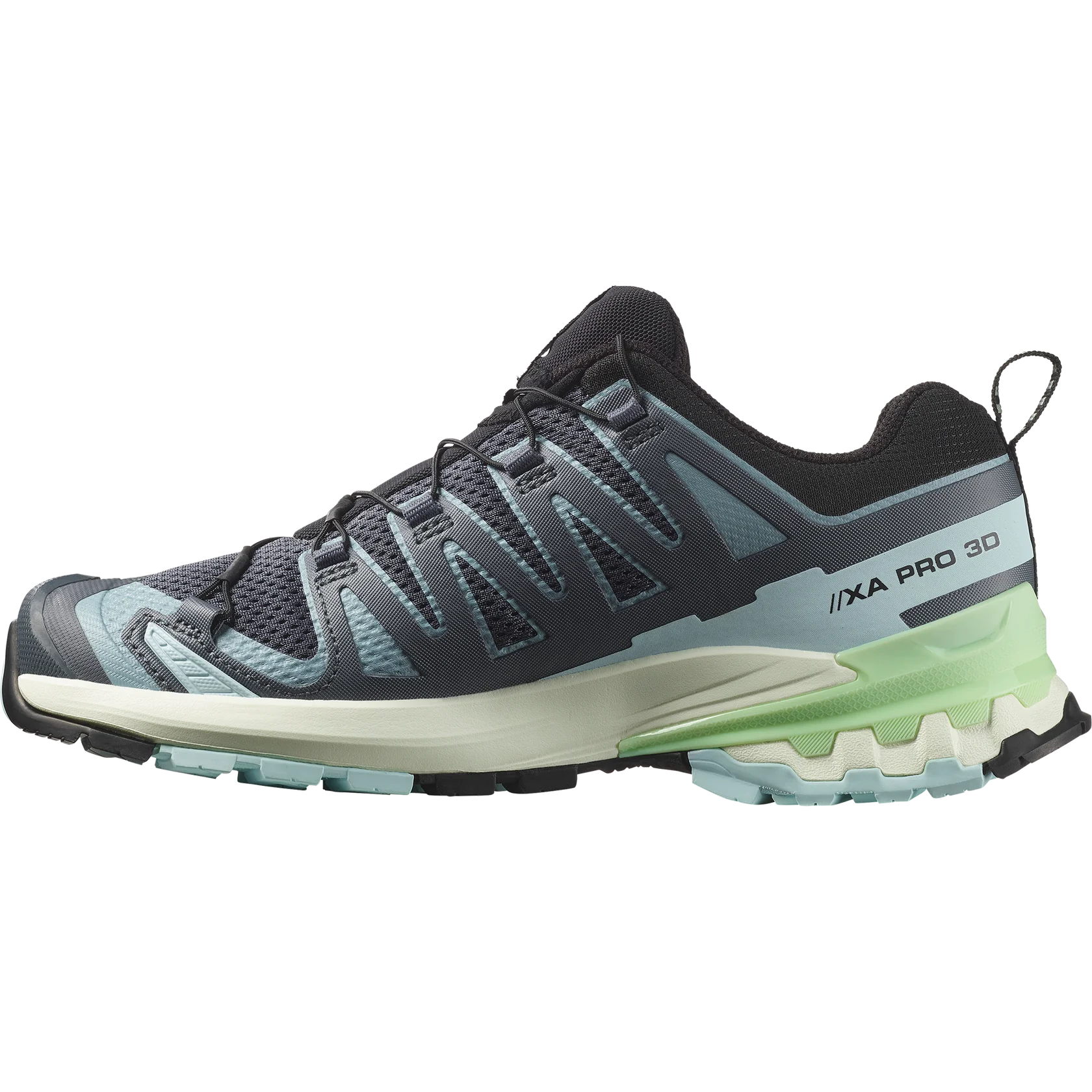 Salomon Women's Xa Pro 3D V9 Turbulence/Iced Aqua/Patina Green