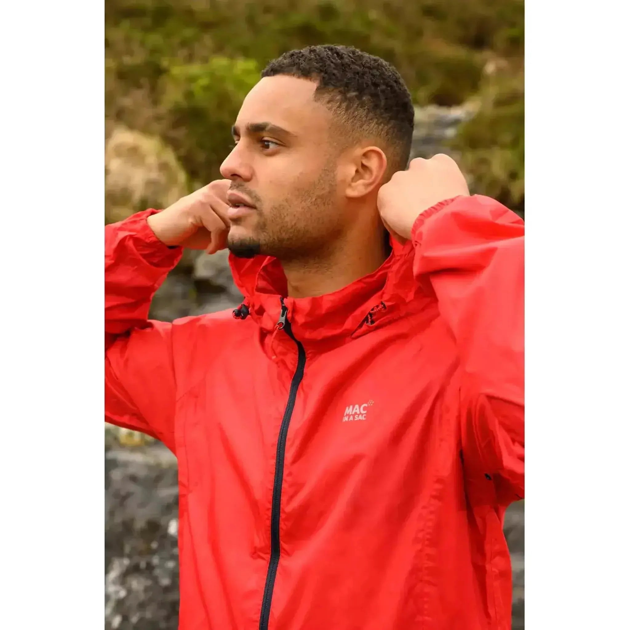 Mac-In-A-Sac Adult Rain Jacket Outside Sports