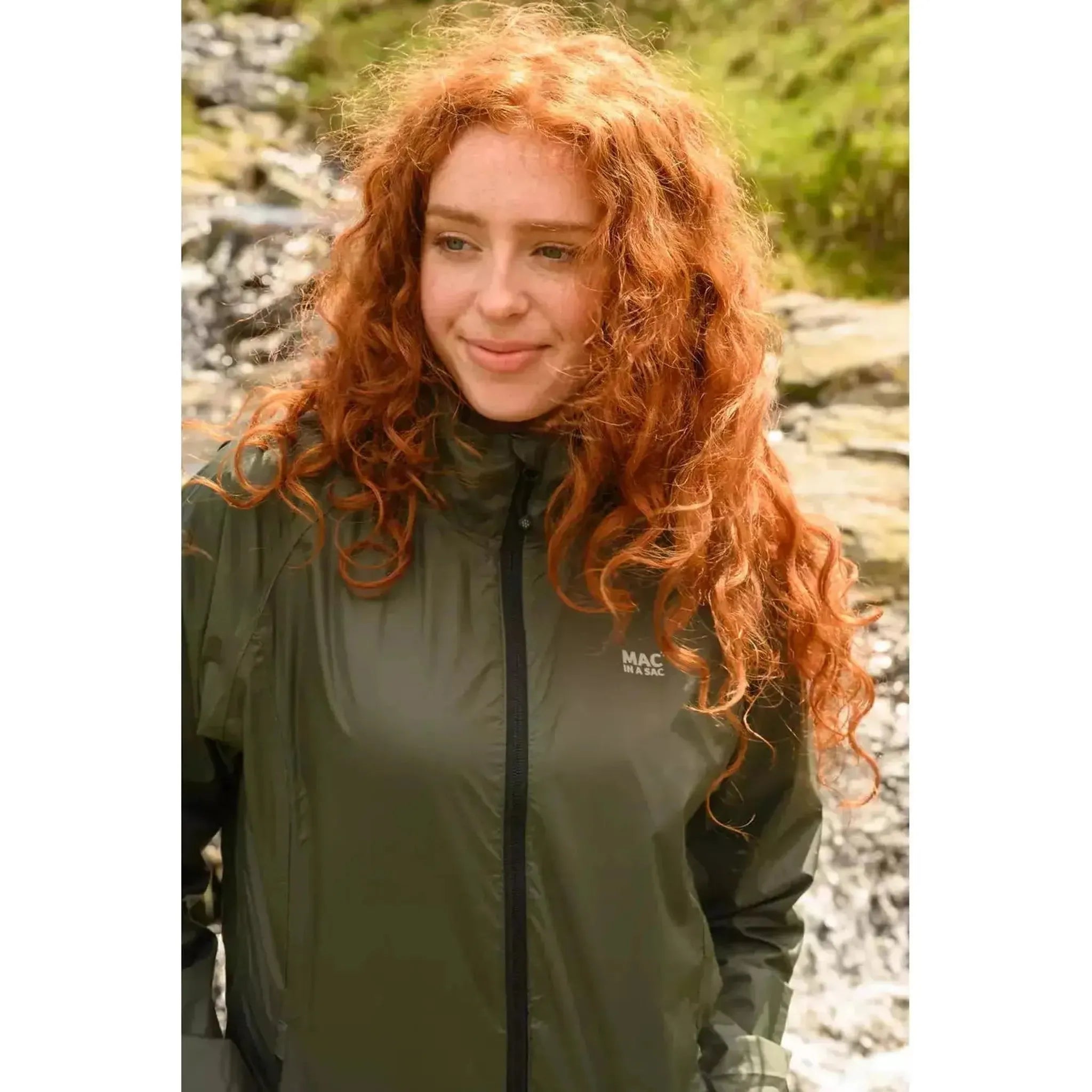 Mac-In-A-Sac Adult Rain Jacket Outside Sports