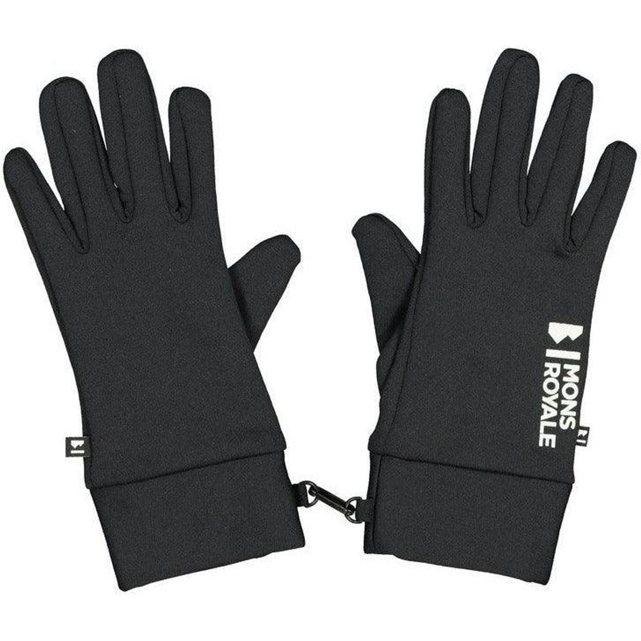 Mons Royale Unisex Wool Fleece Elevation Gloves Outside Sports